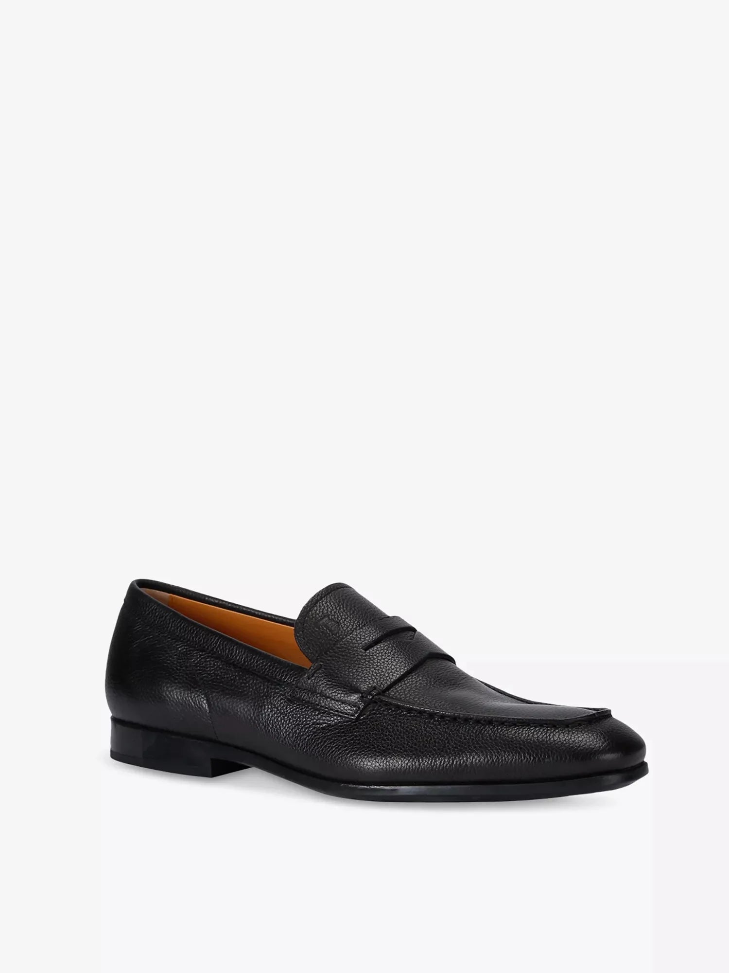 Men's Mocassino Grain 51B Grained-Leather Loafers Tod's