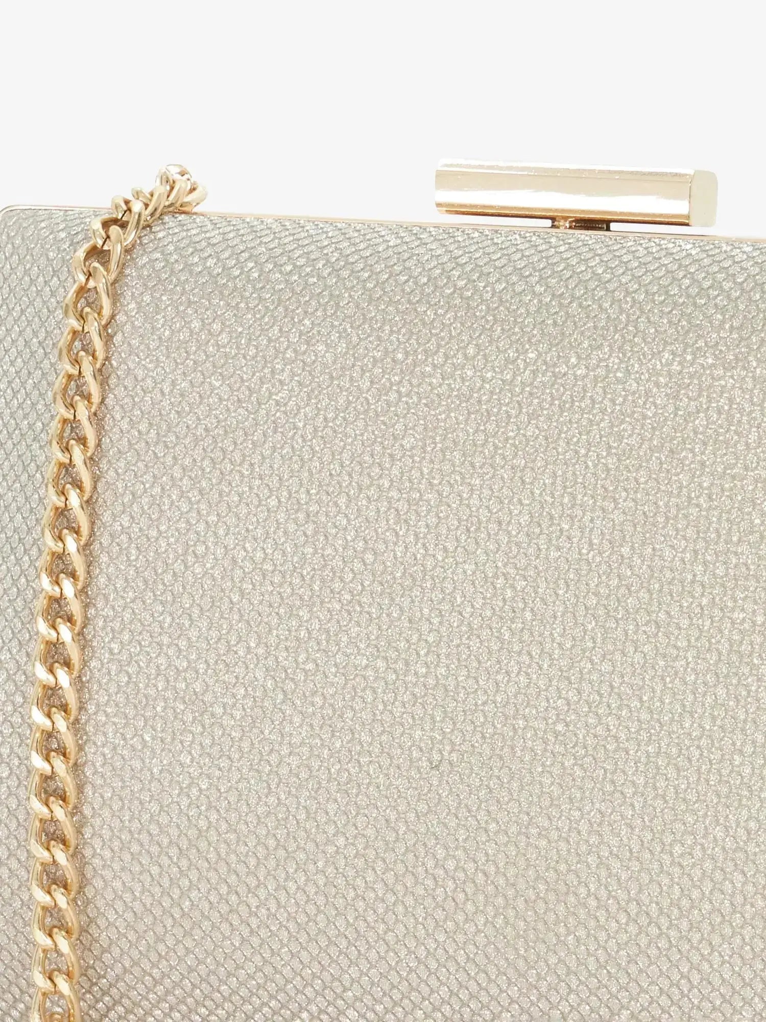 Women's Bellaria Angled Frame Woven Clutch Dune