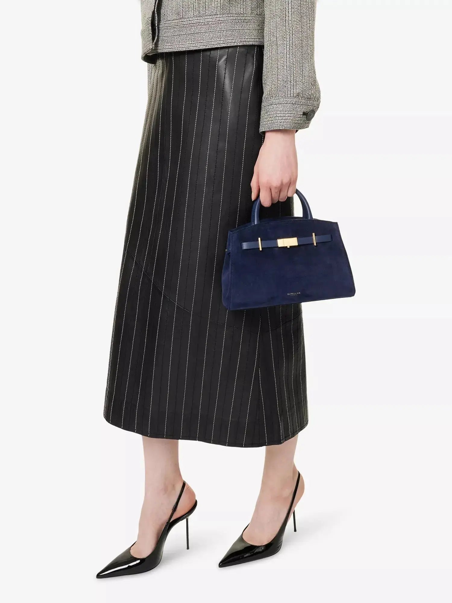 Women's The Small Hudson Suede Tote Bag DeMellier