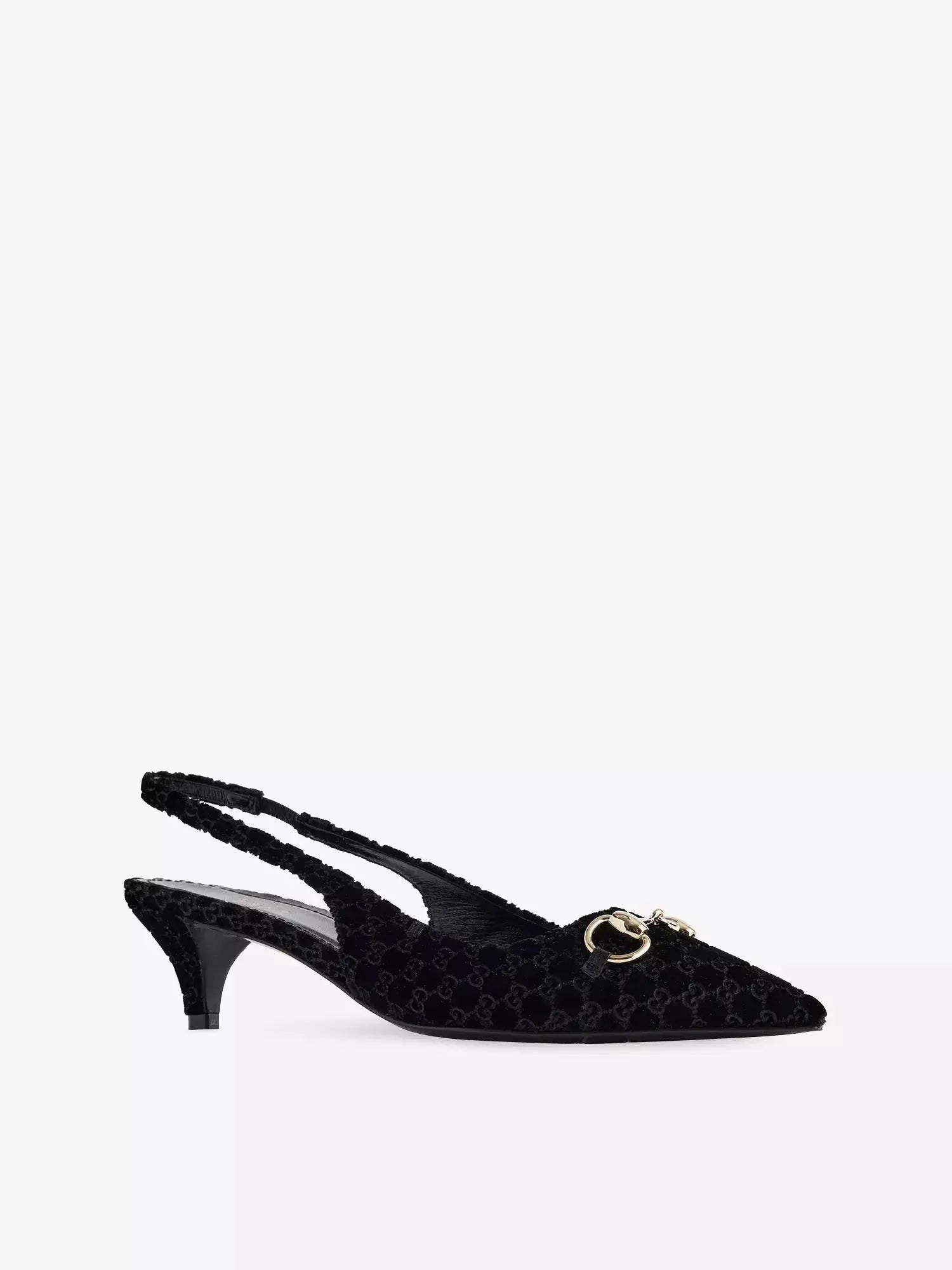Women's Erin Velvet Slingback Pumps Gucci