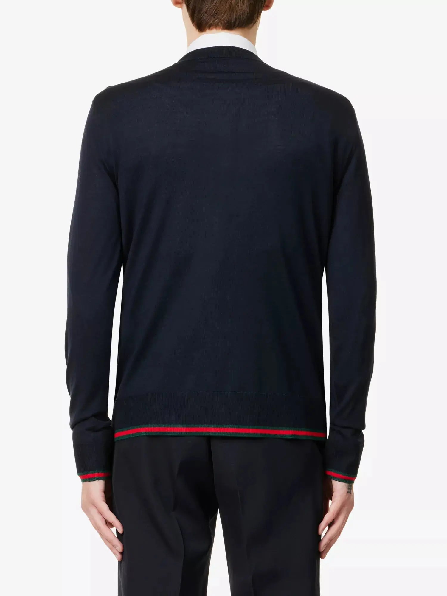 Men's Crewneck regular-fit wool jumper Gucci