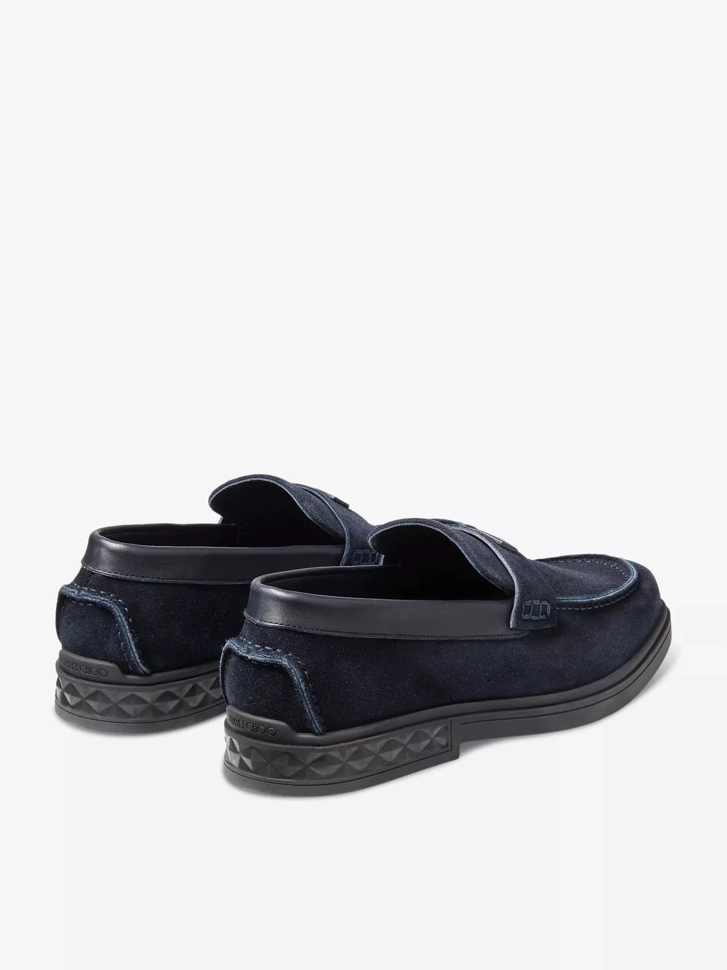 Men's Josh Driver reverse-suede loafers Jimmy Choo