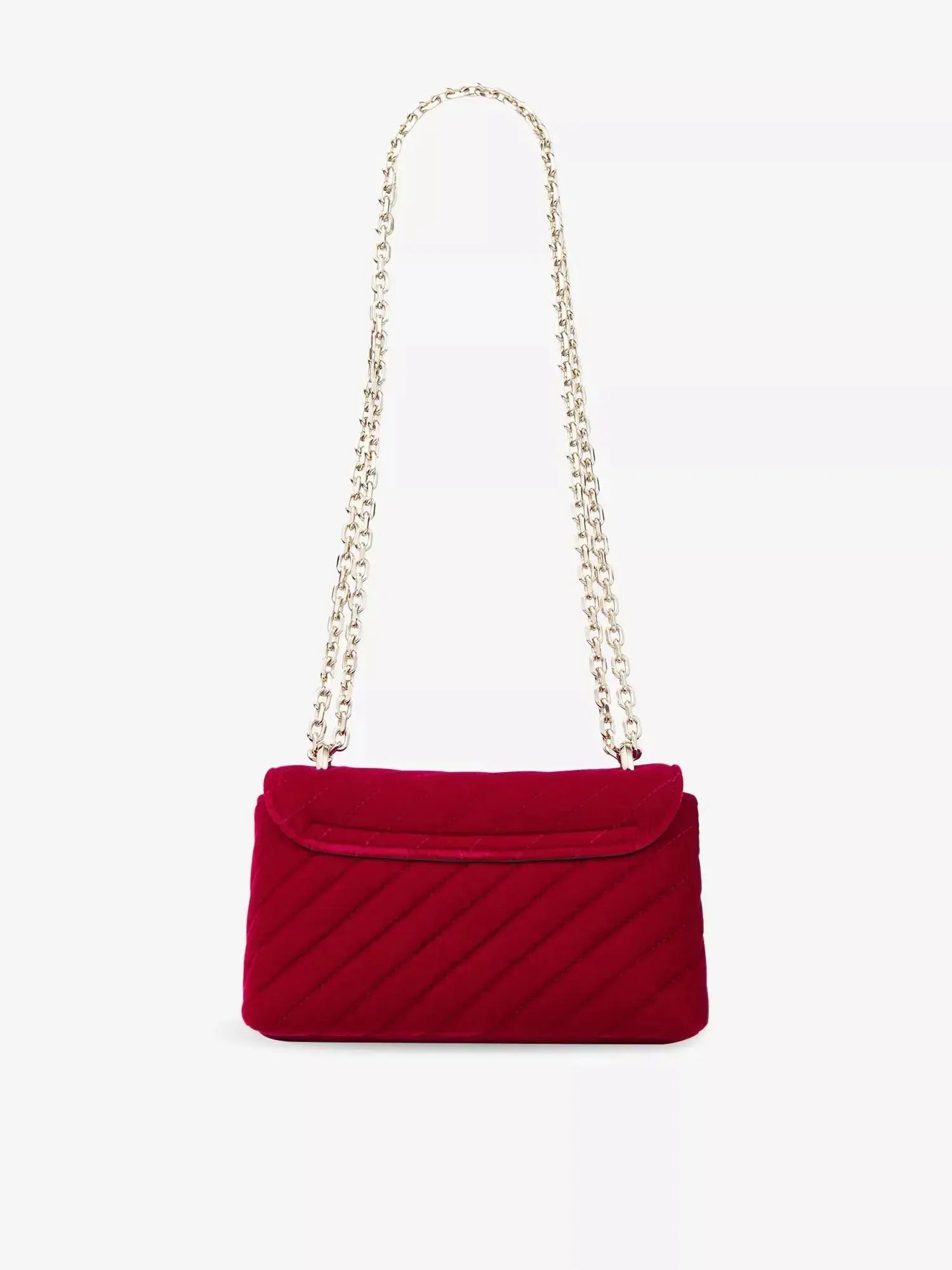 Women's Curve Quilted Velvet Small Crossbody Bag Jimmy Choo