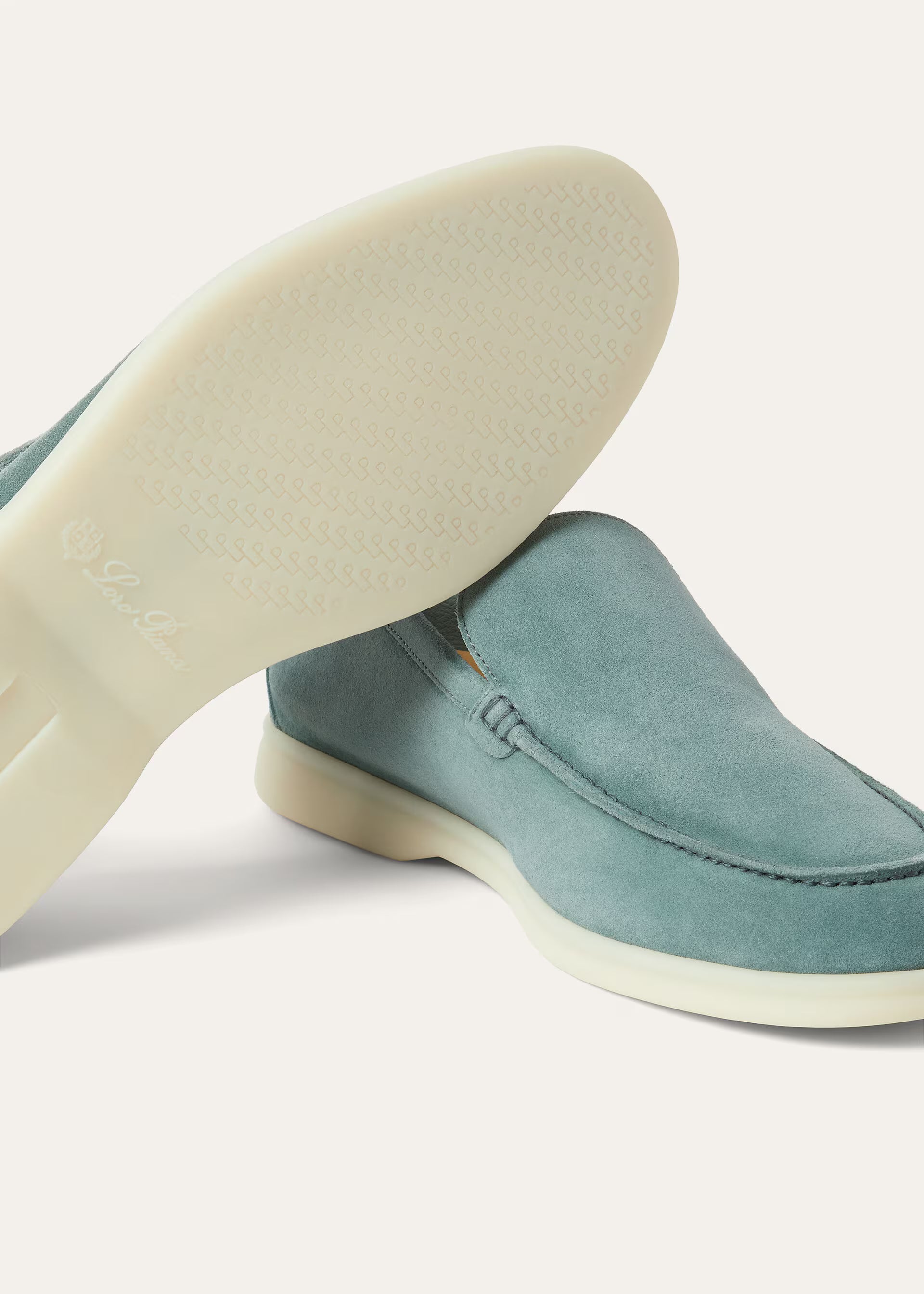 Men's Summer Walk Loafer Pine Cloud Loro Piana