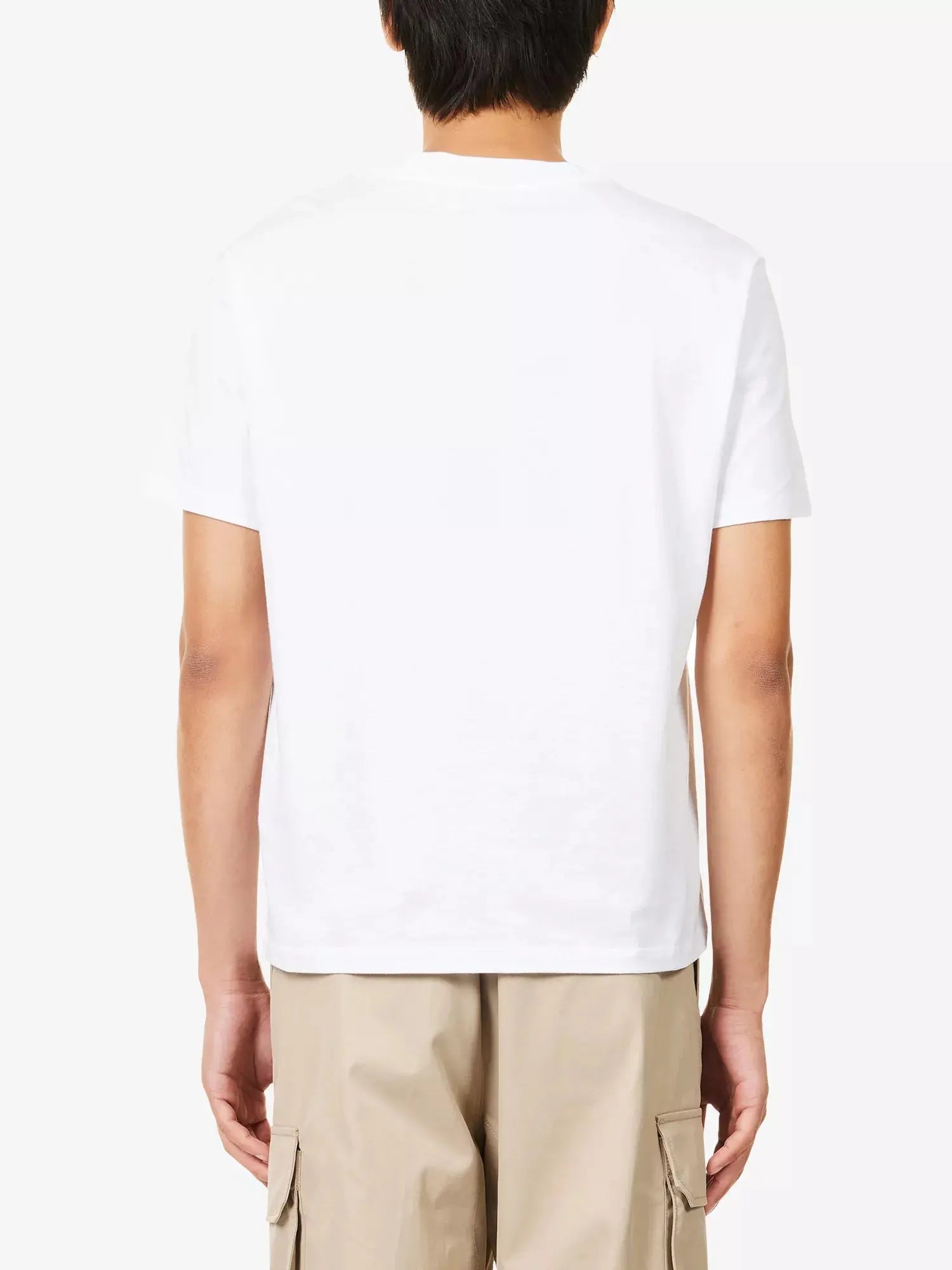 Men's Regular-Fit Embroidered-Logo Cotton-Jersey T-shirt Ami Paris