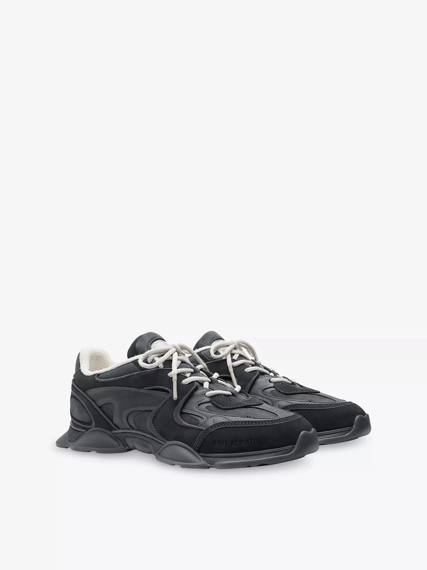 Men's Eris Leather and Suede Trainers Axel Arigato