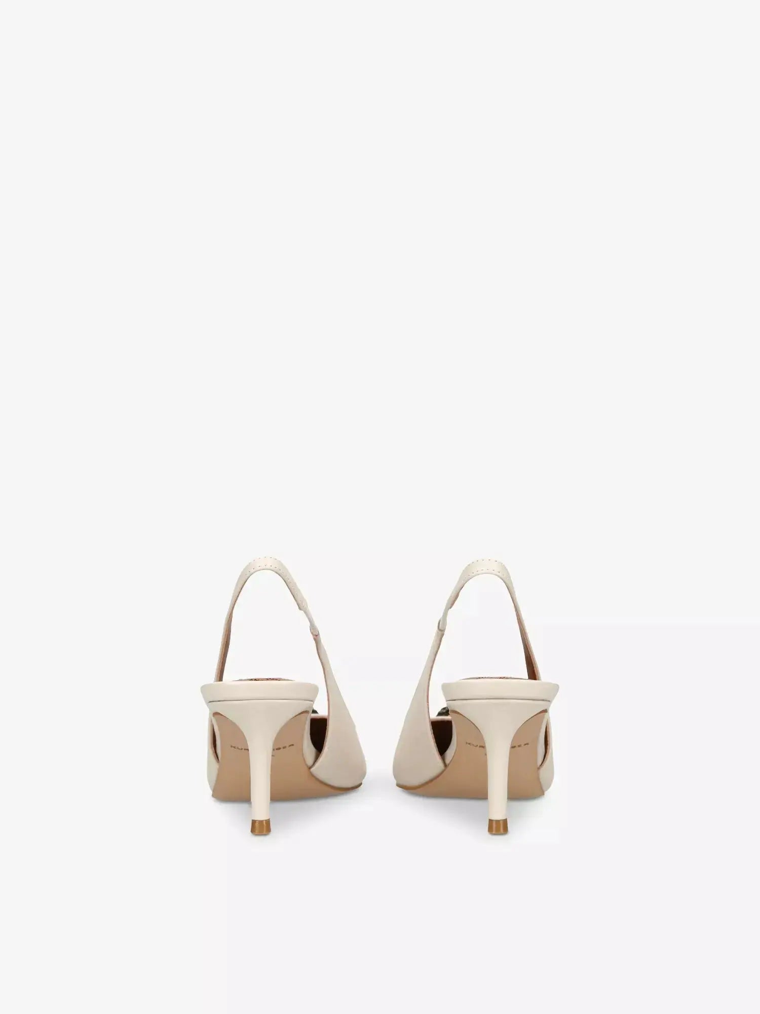 Women's Belgravia eagle-embellished leather heeled slingbacks Kurt Geiger London