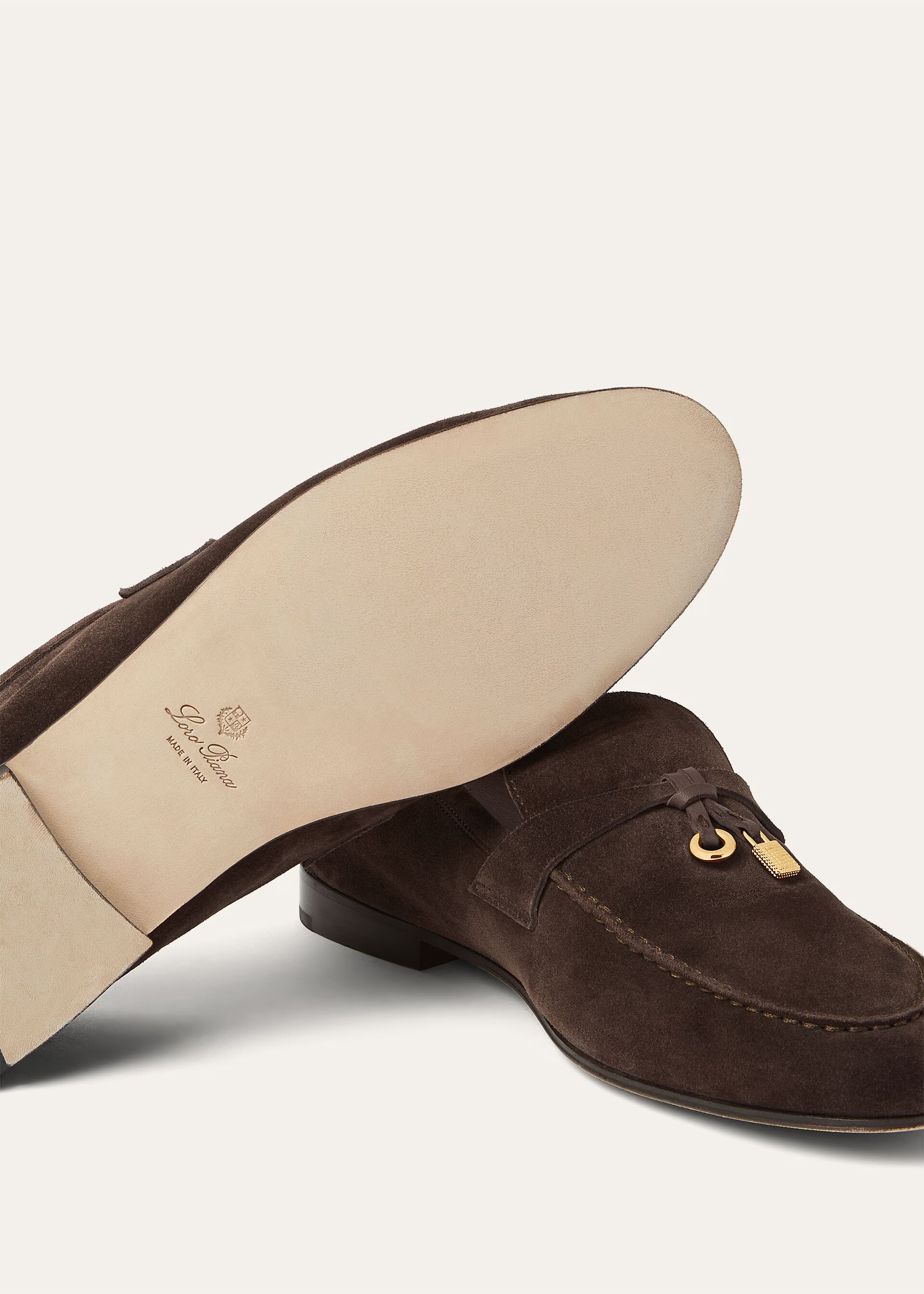 Loro Piana Women's Joan Loafer Cedar Bronze Loro Piana