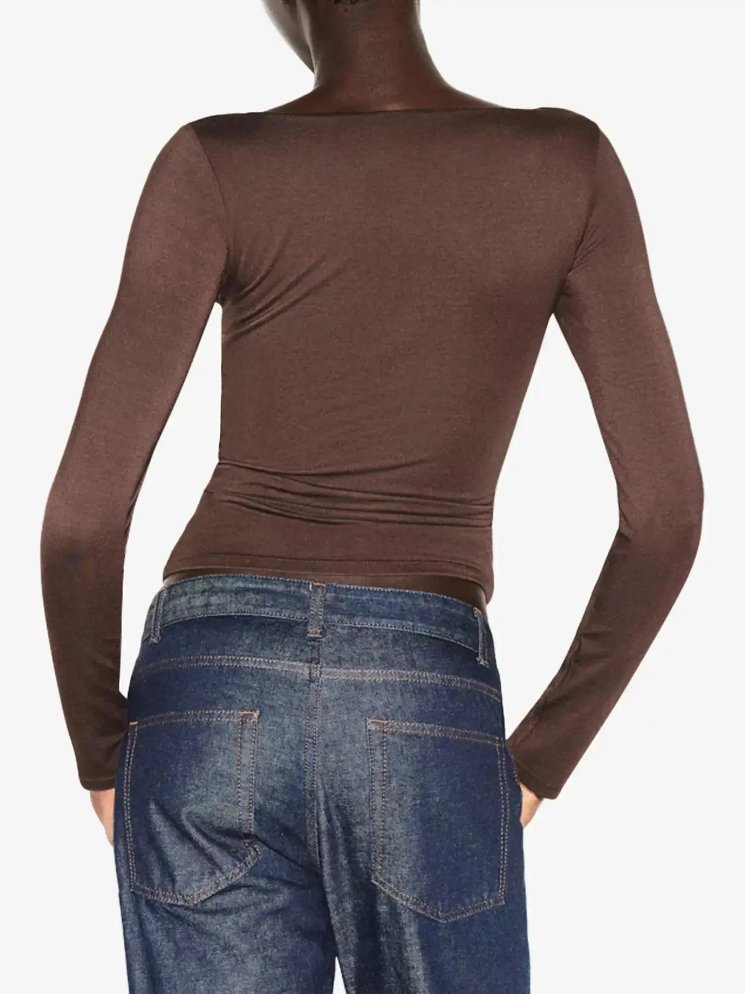 Women's Smooth Layers Square-Neck Modal-Jersey Top SKIMS