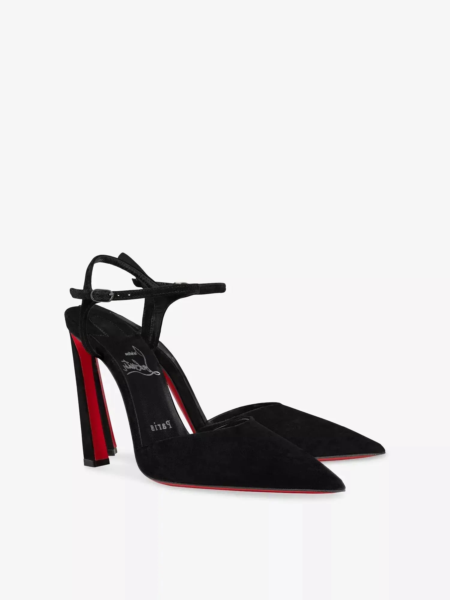 Women's Condora Riviera 100 Suede Heeled Pumps Christian Louboutin