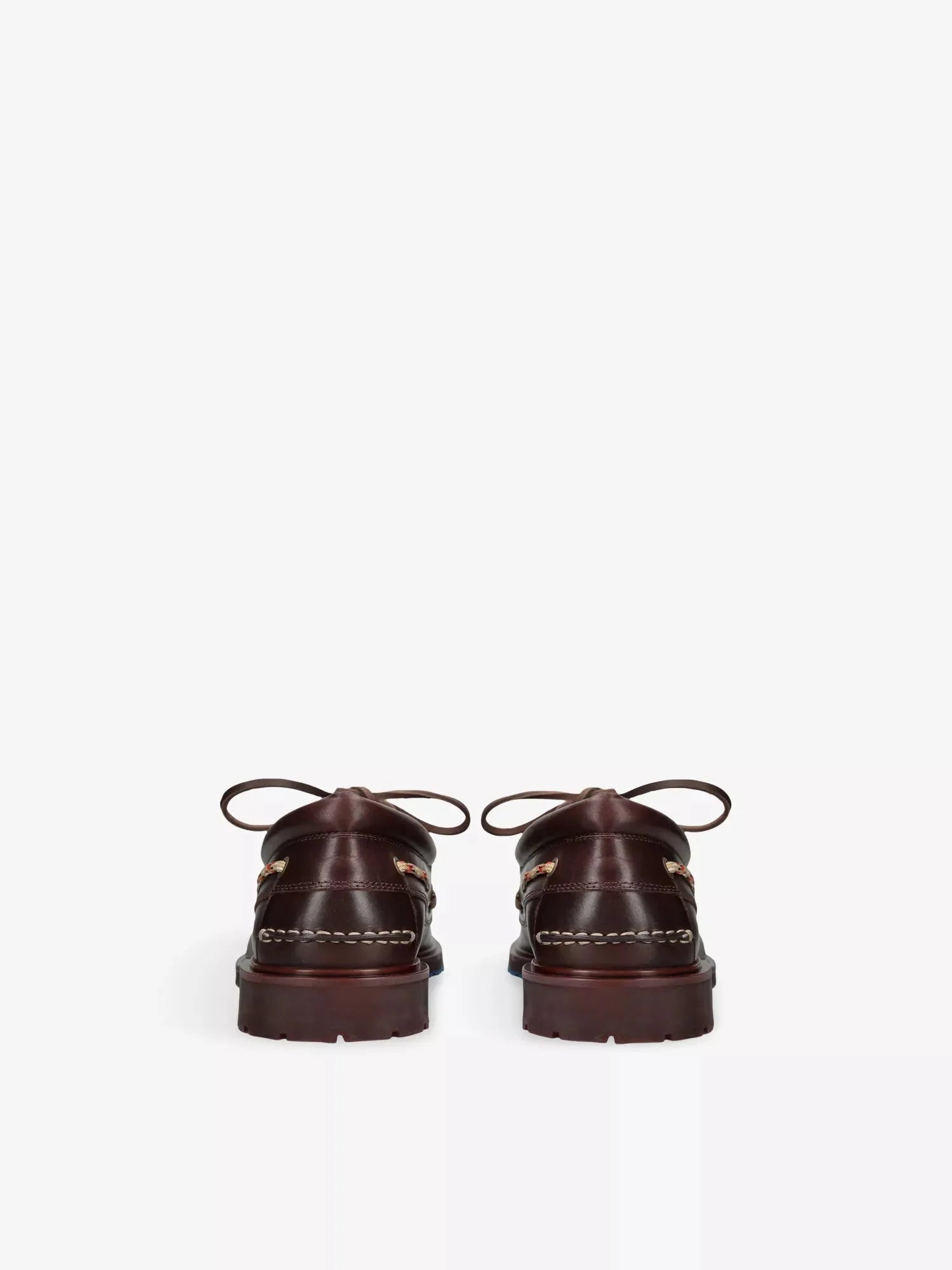 Men's Leather Boat Shoes Burberry