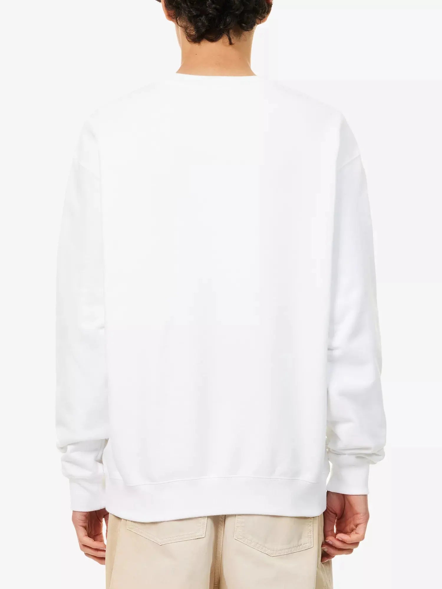 Men's Logo-Print Relaxed-Fit Cotton-Jersey Sweatshirt Gucci