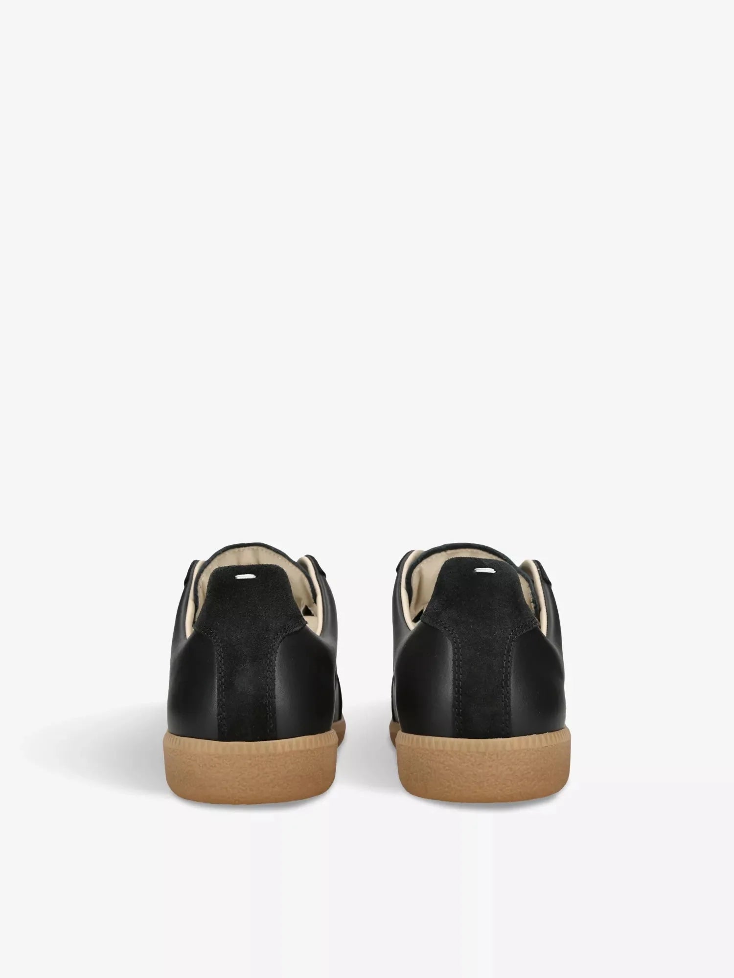 Men's Panelled leather low-top trainers Maison Margiela