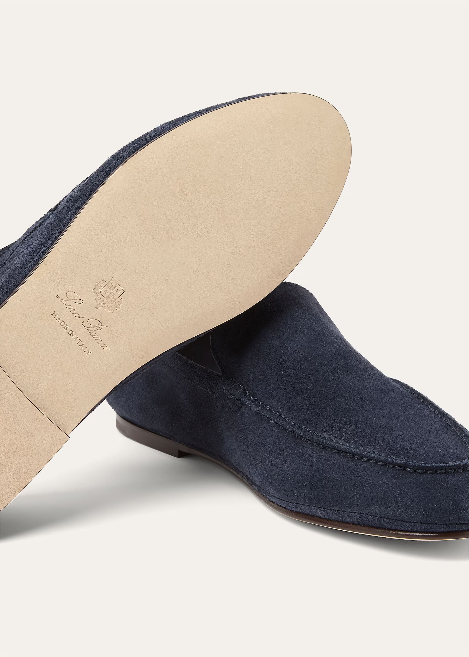 Men's Summer Anton Walk Loafer Dark Blue Abyss Loro Piana