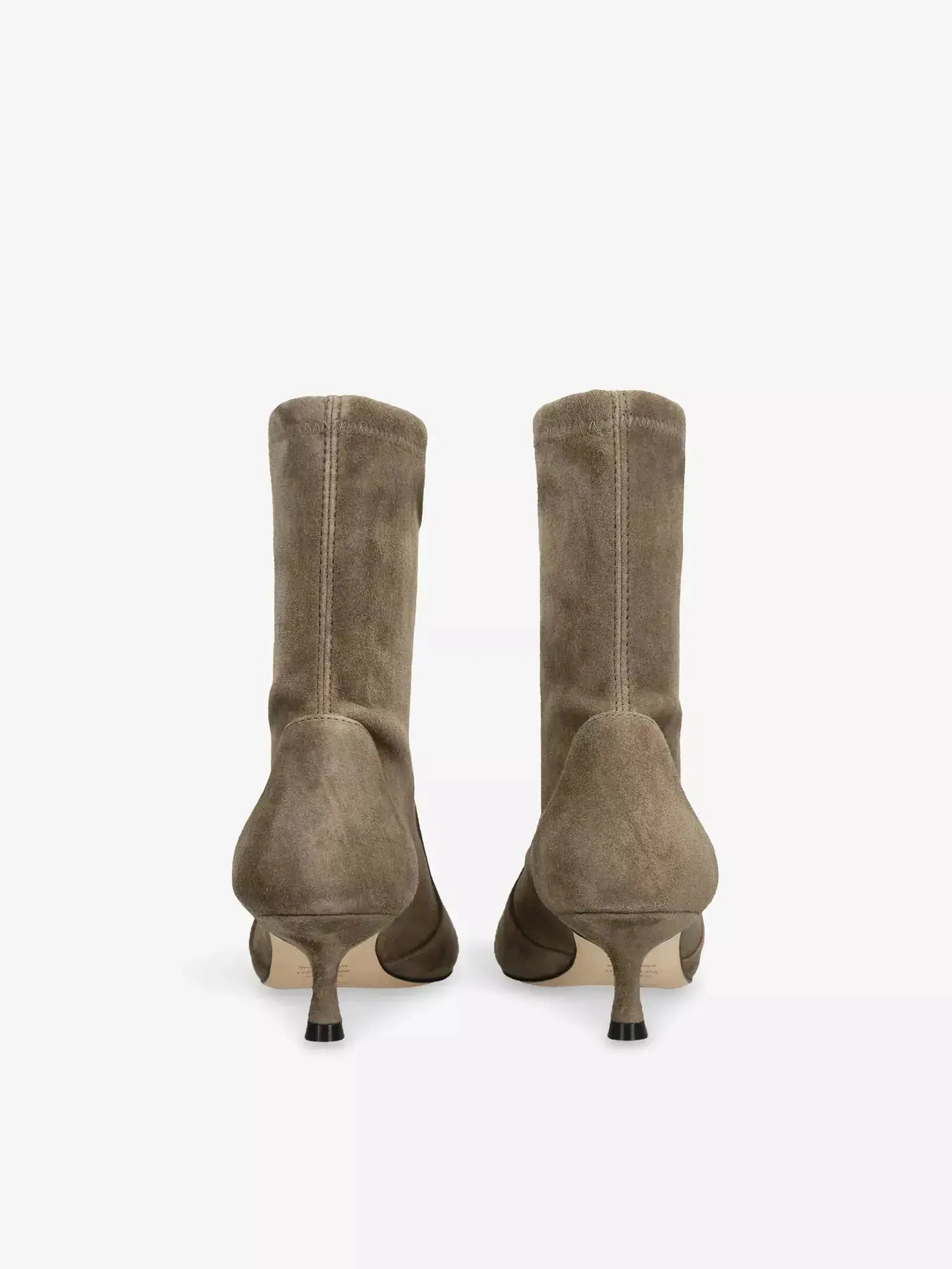 Women's Naomi Suede Heeled Ankle Boots Stuart Weitzman