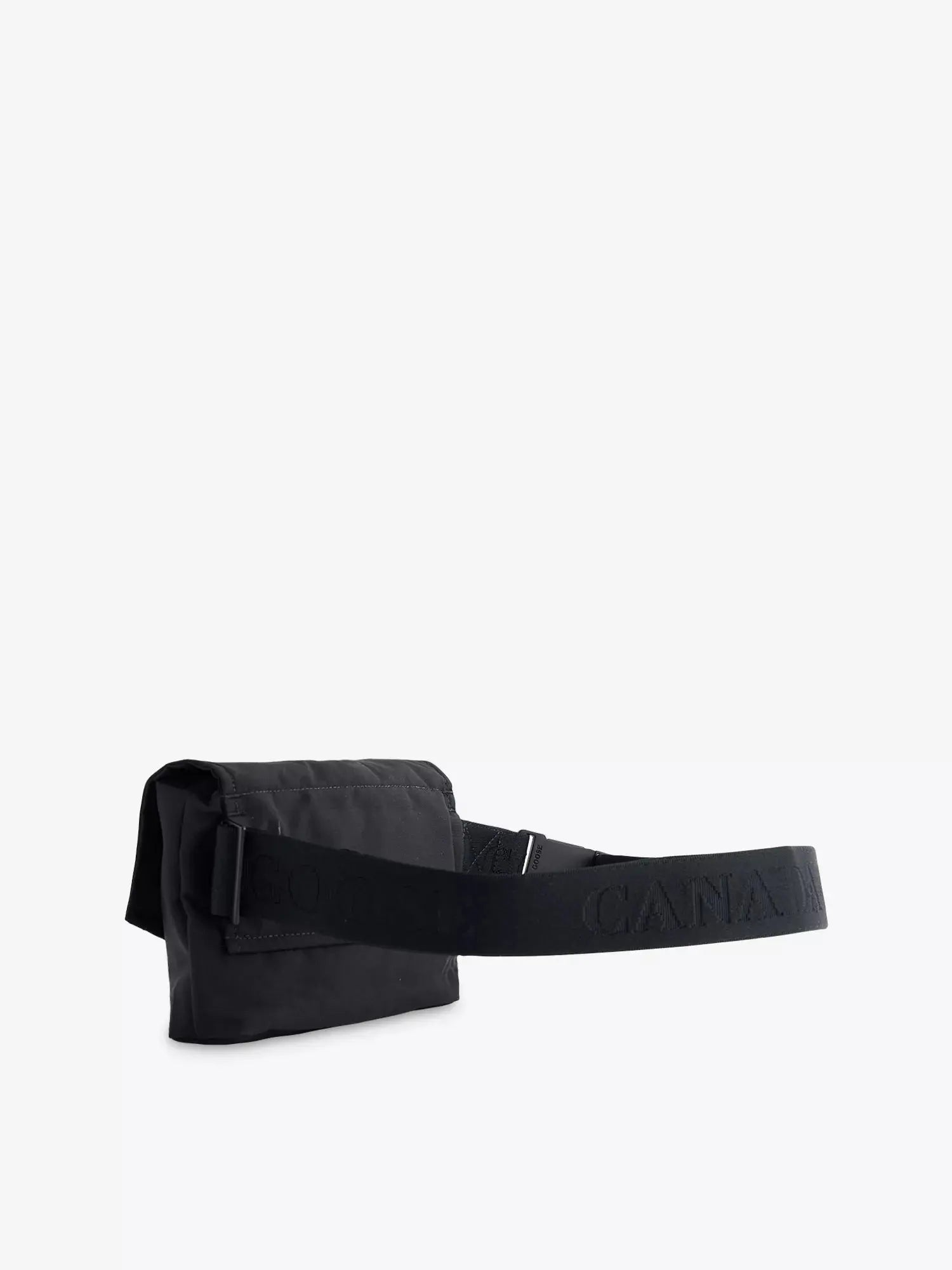Men's Logo-Badge Nylon Crossbody Bag Canada Goose