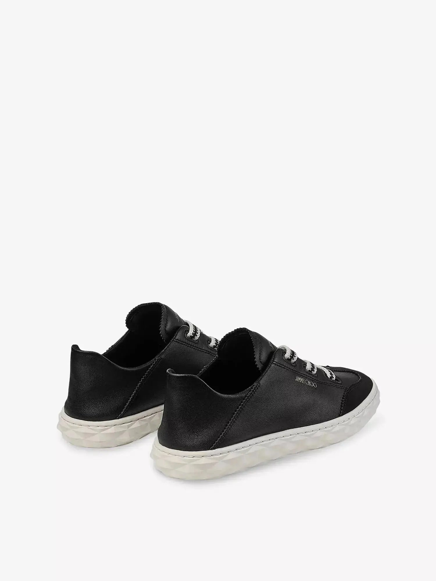 Women's Diamond Light Flex Leather Low-Top Trainers Jimmy Choo