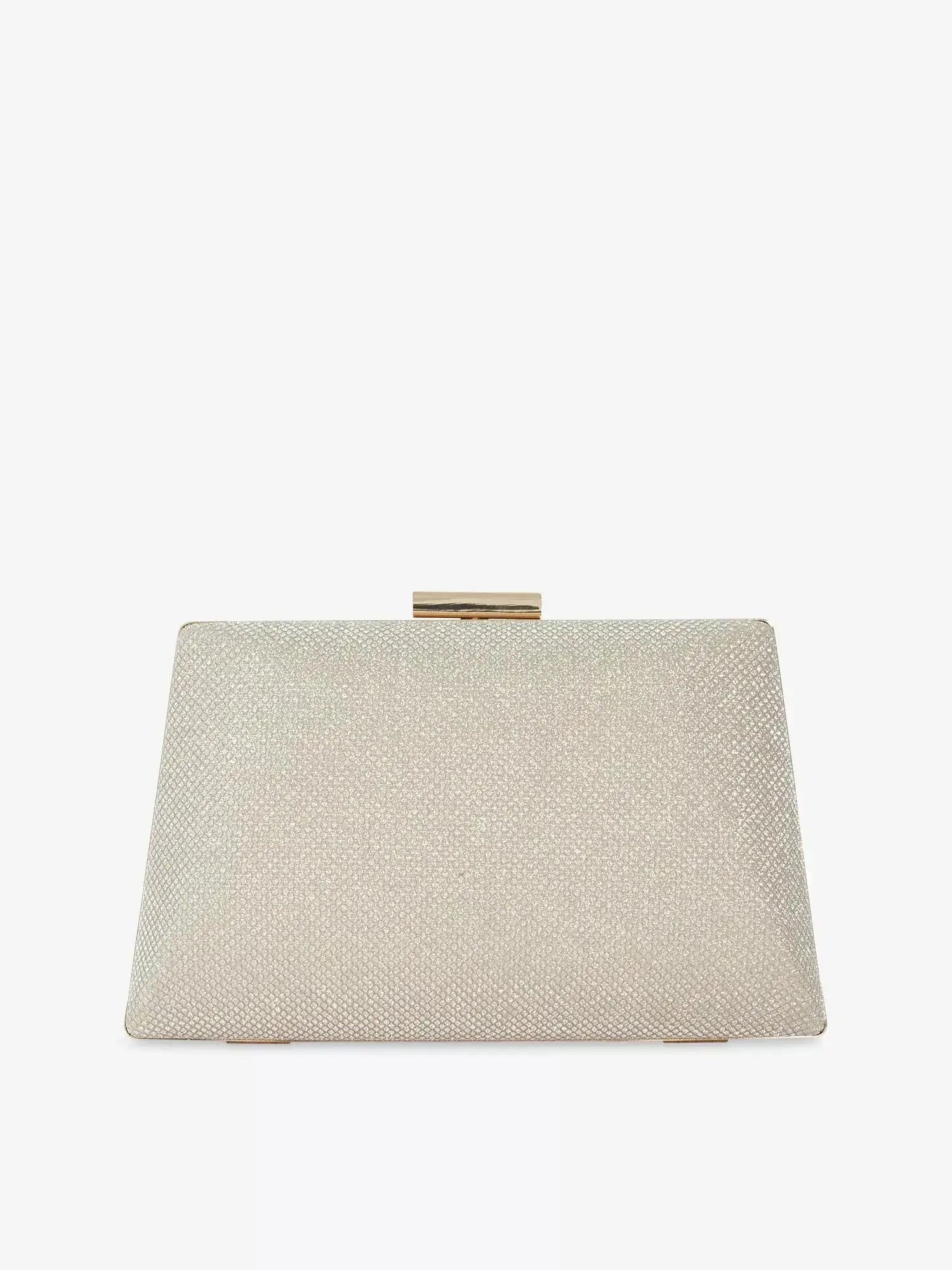 Women's Bellaria Angled Frame Woven Clutch Dune