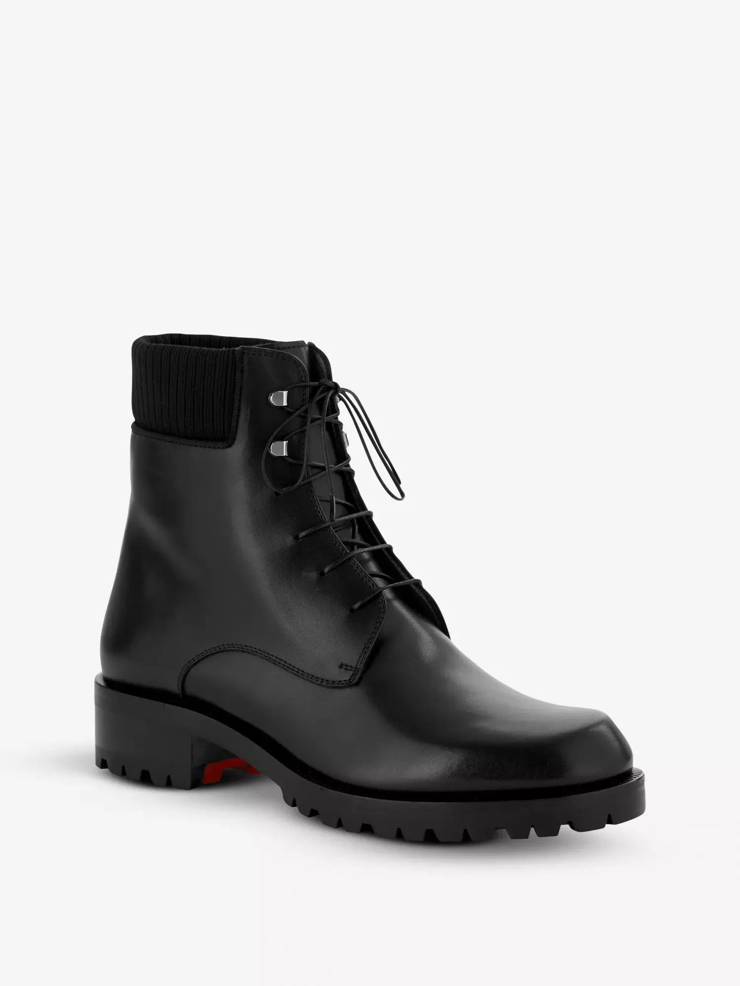 Men's Trapman Leather Ankle Boots Christian Louboutin