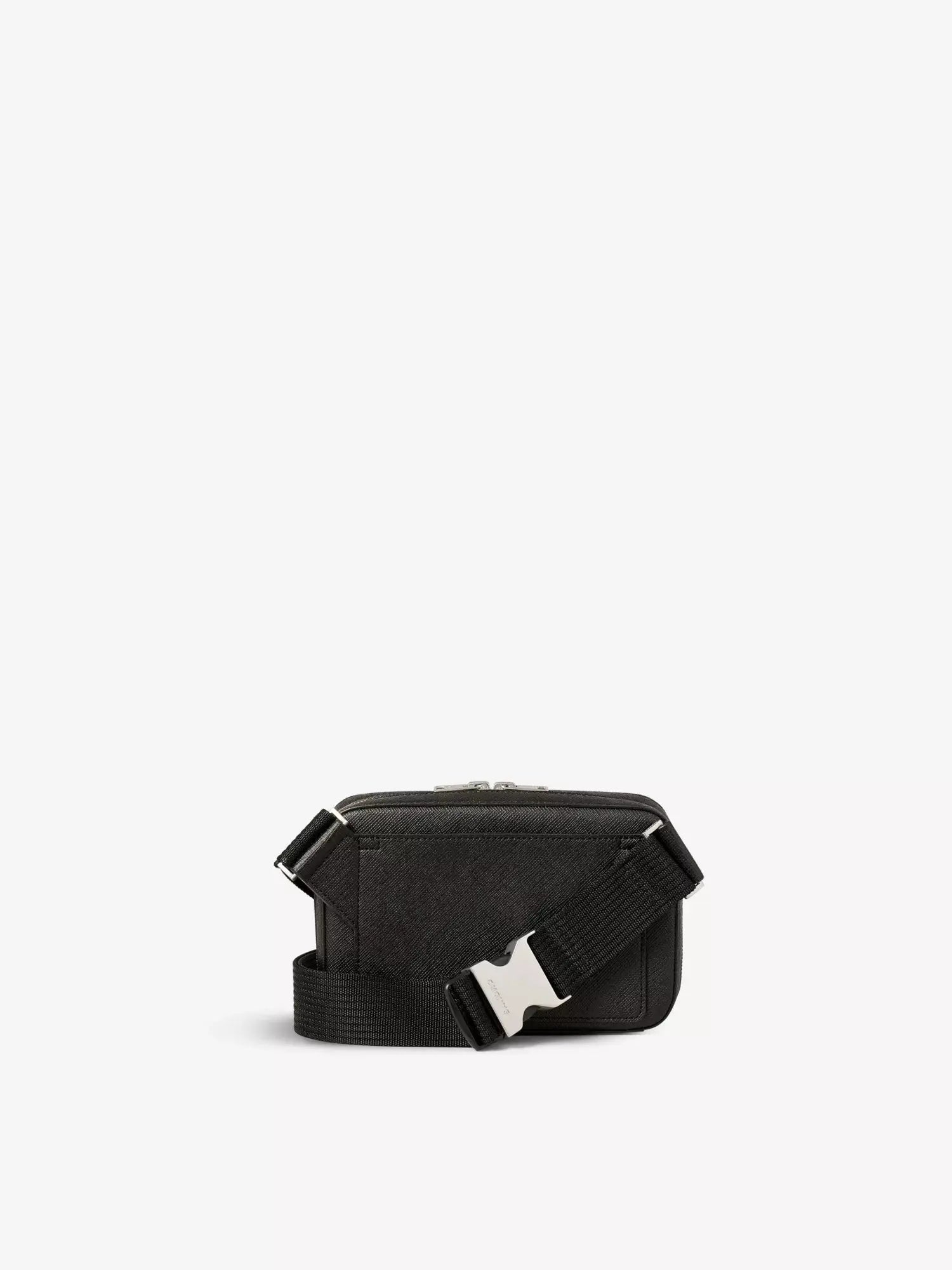 Men's Logo-Embossed Small Leather Bag Sandro
