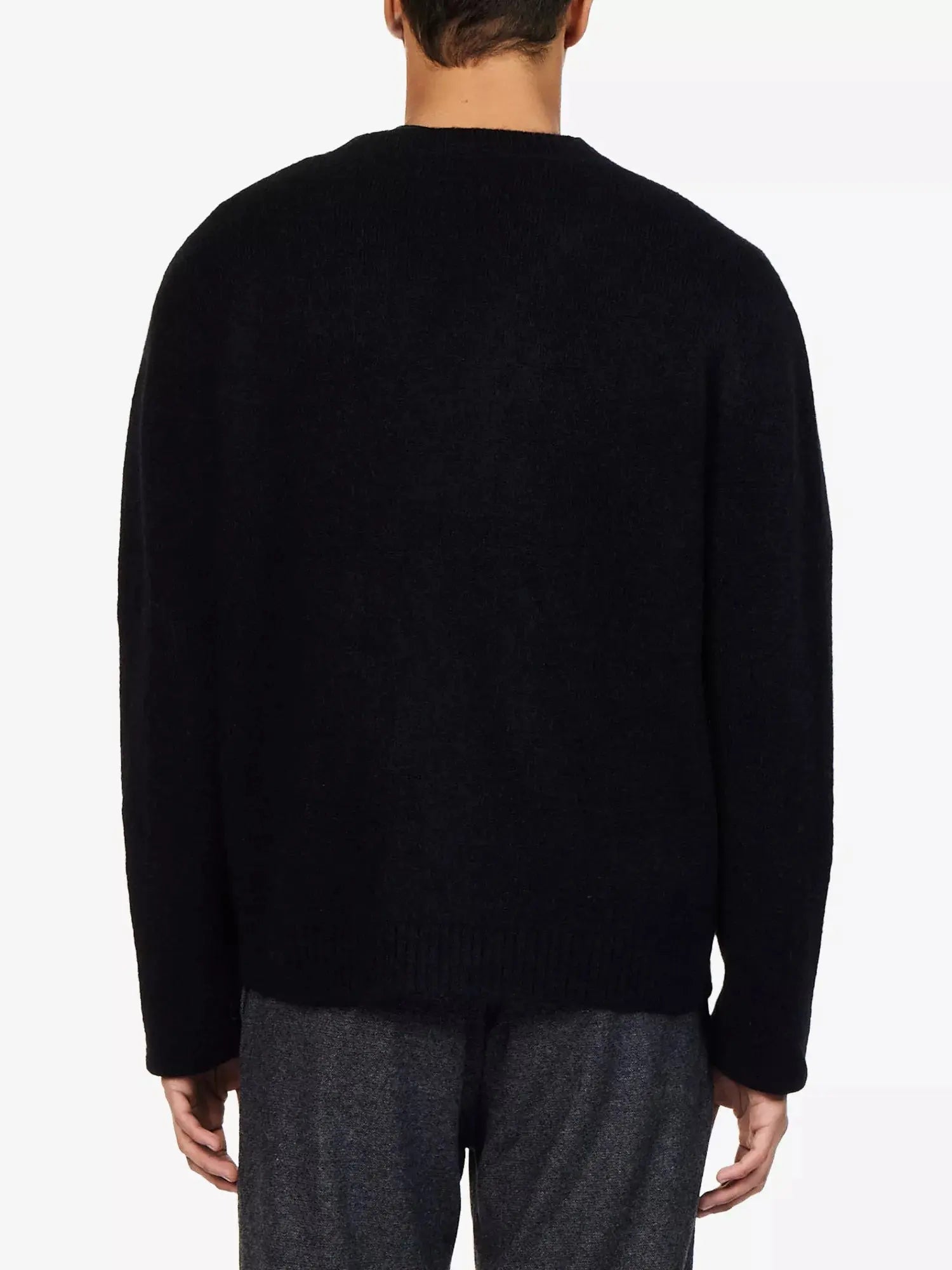 Men's White Glove Mohair Wool Blend Cardigan Percival