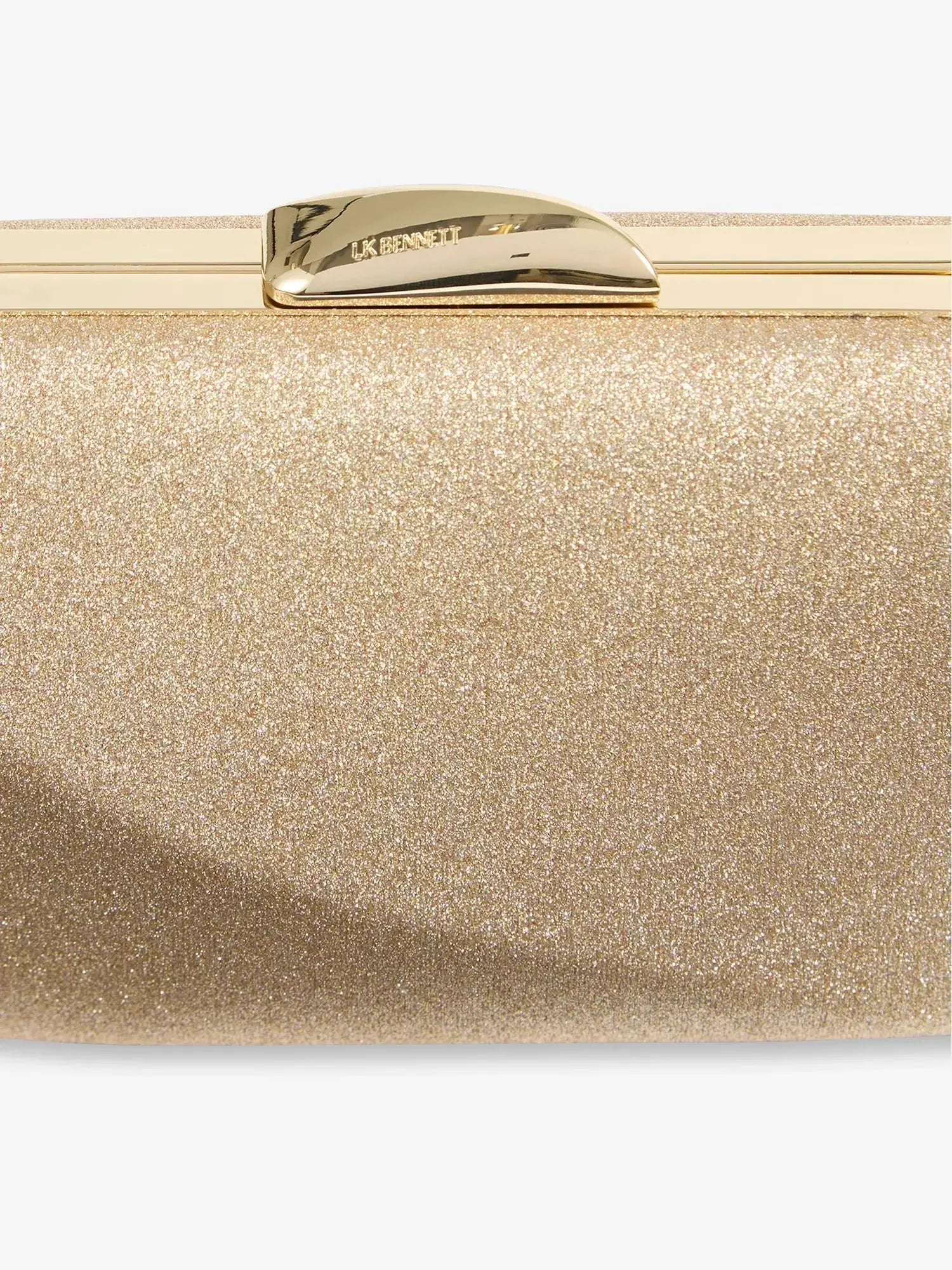 Women's Charlotte Glittered Clutch Bag LK Bennett