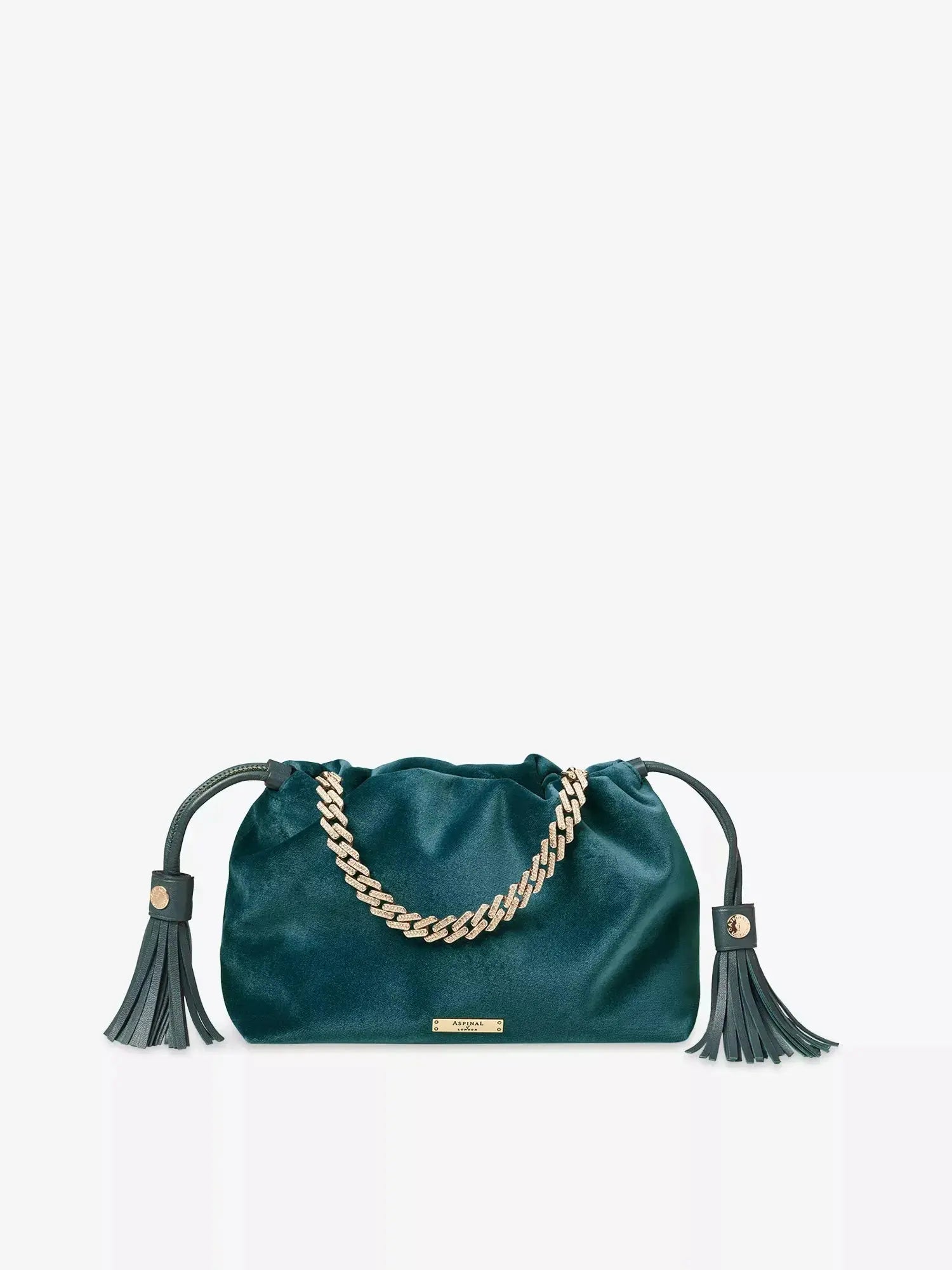Women's Amelia Velvet Cross-Body Bag Aspinal of London