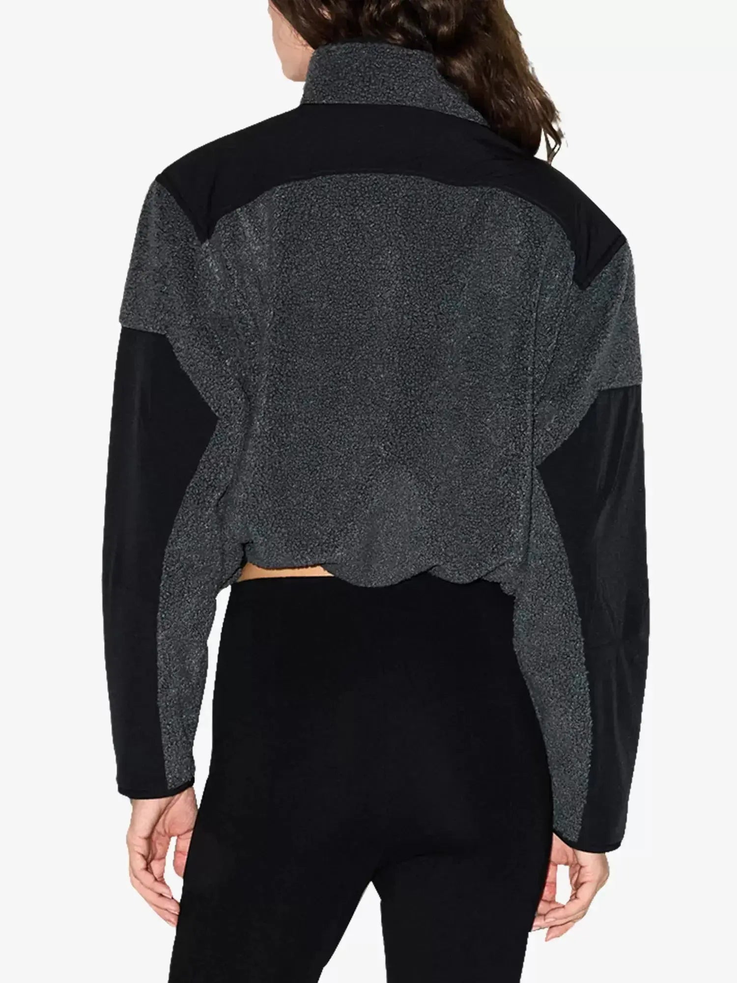 Women's Teddy Boxy-Fit Fleece Jacket SKIMS