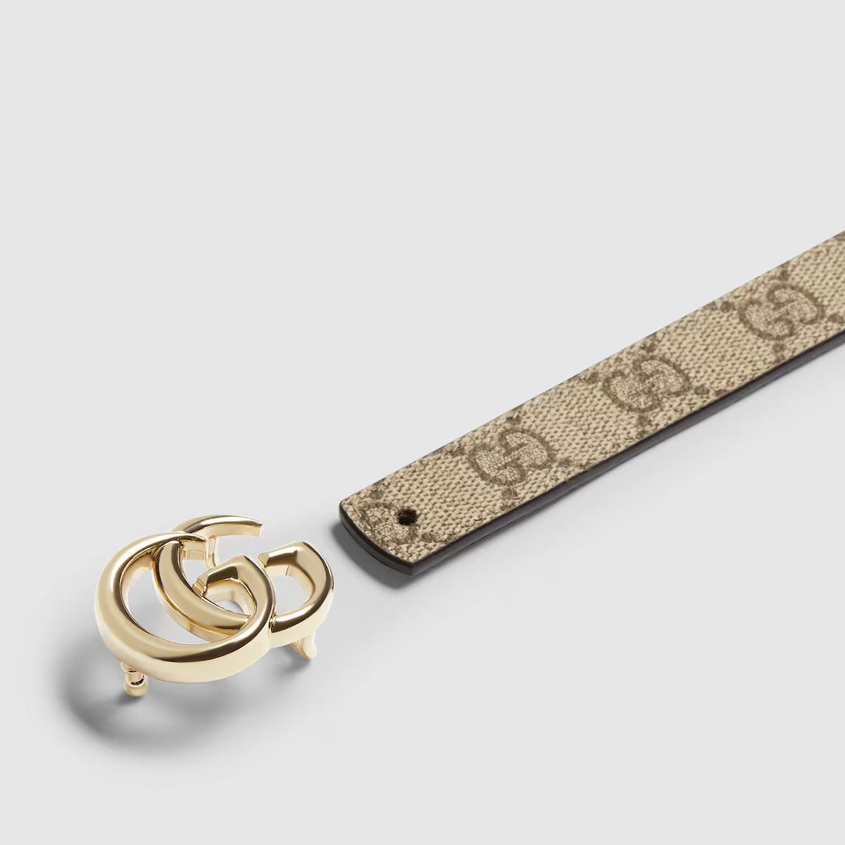 Women's Reversible GG Marmont thin belt 2cm width Gucci