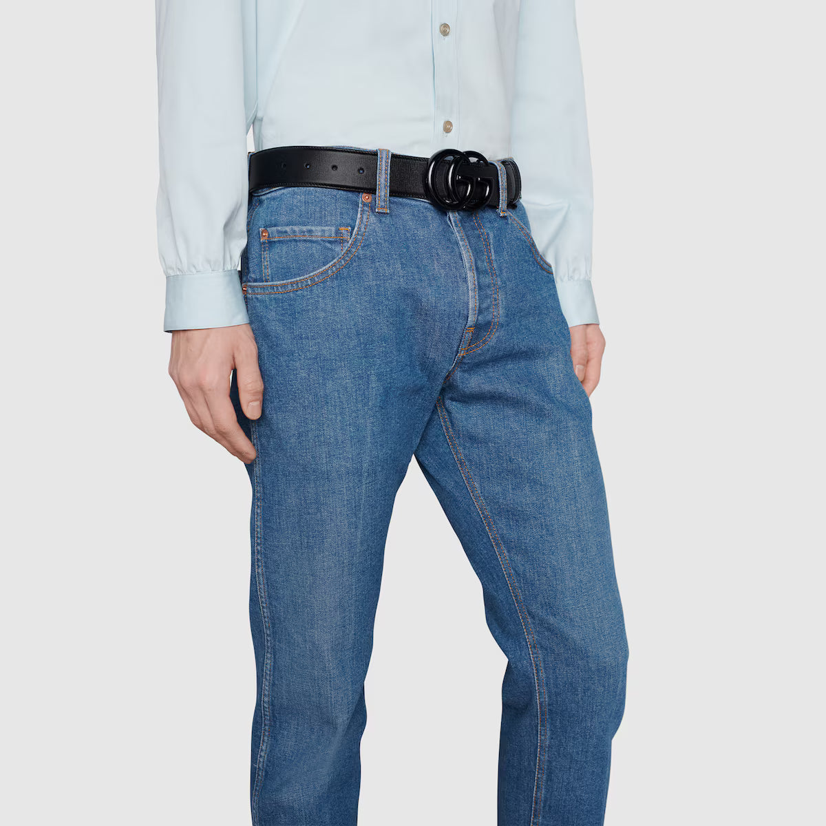 Men's GG Marmont wide belt 4cm width Gucci