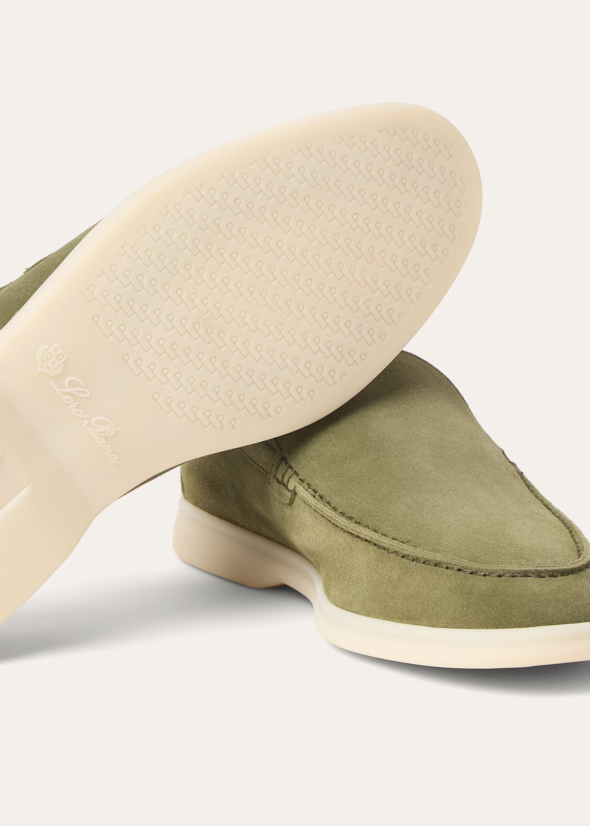 Men's Summer Walk Loafer Verde-Acqua Loro Piana