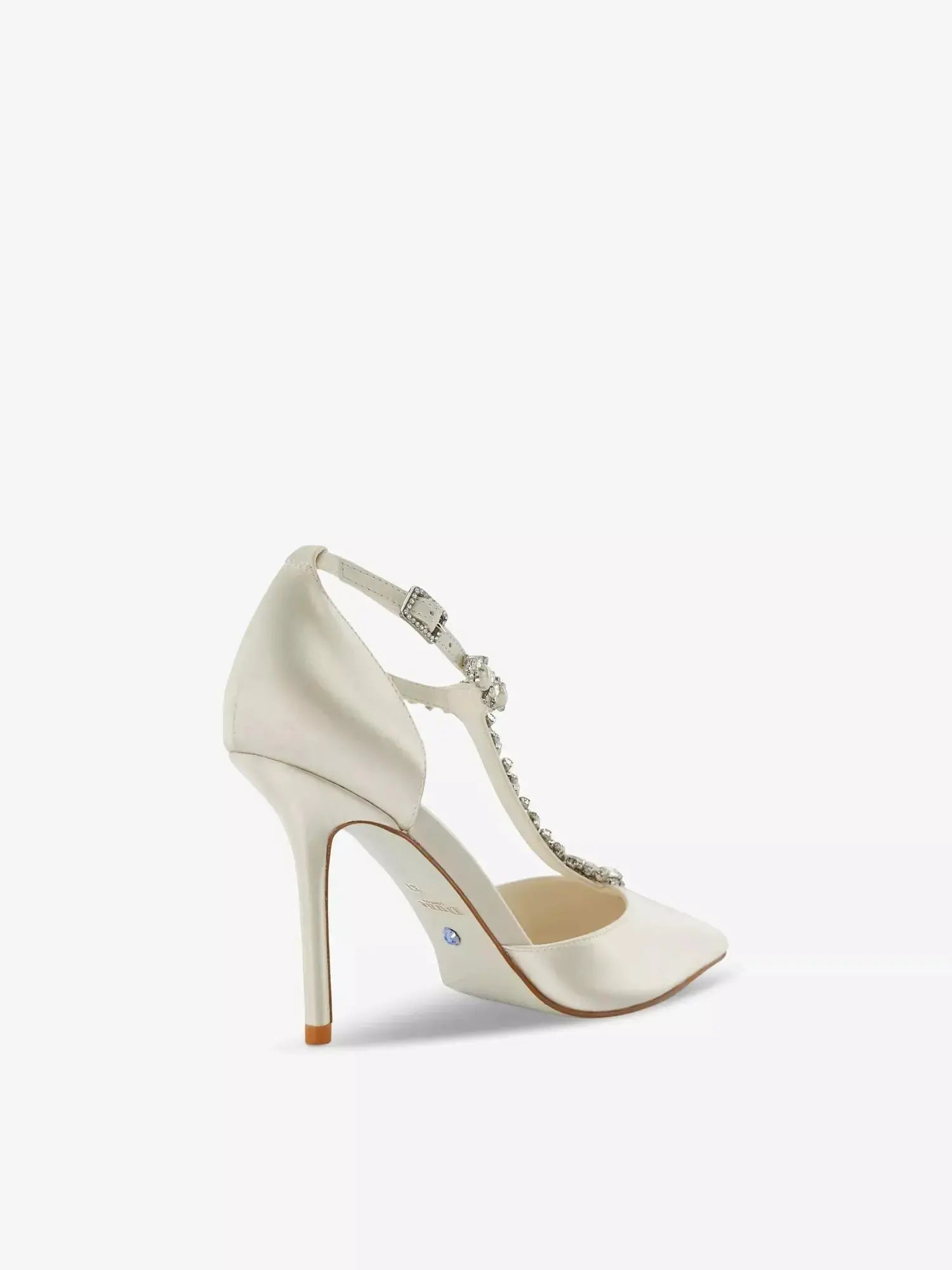 Women's Bridal Devotional satin heeled courts Dune