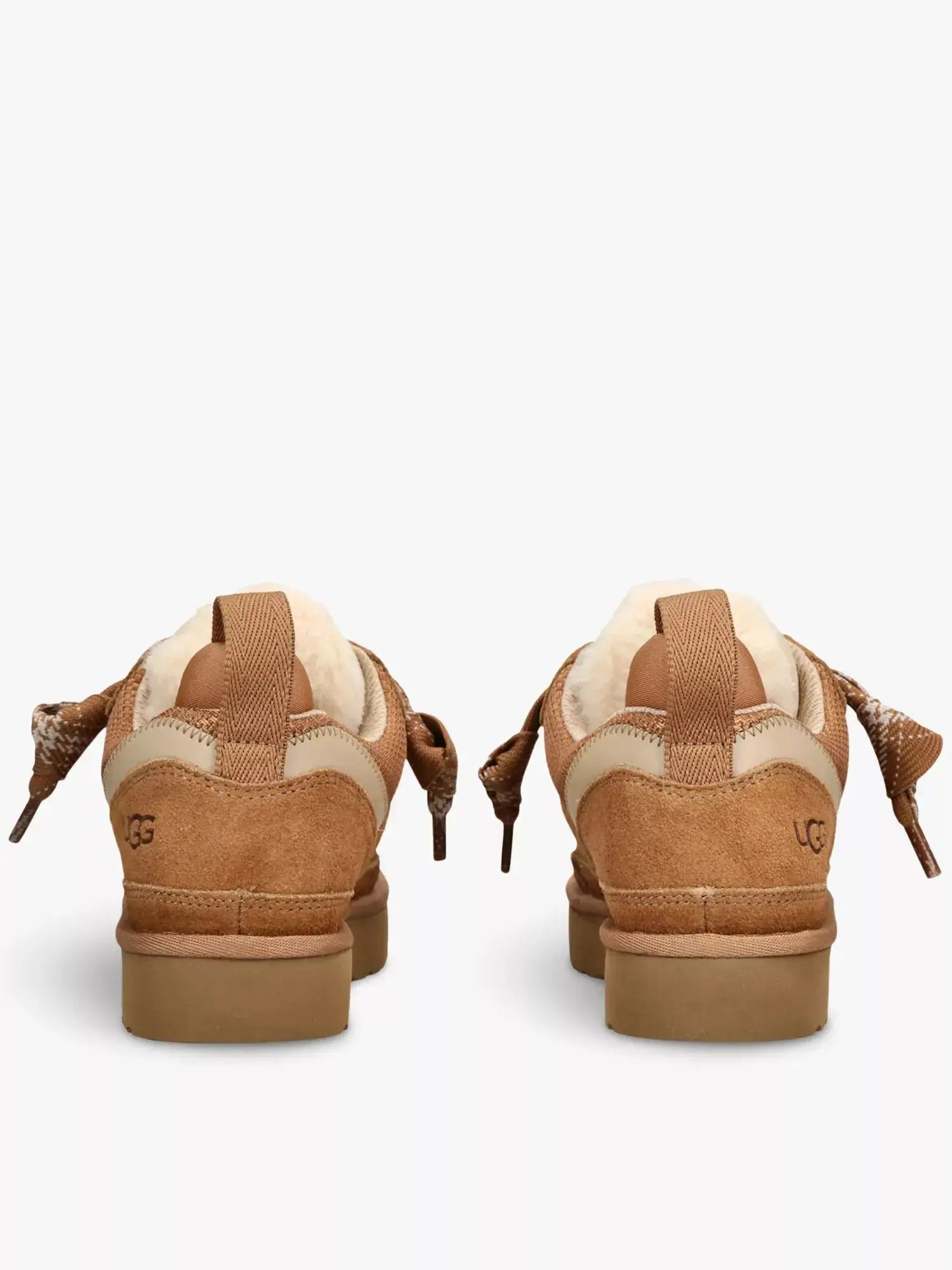 Women's Lowmel suede and mesh low-top trainers UGG