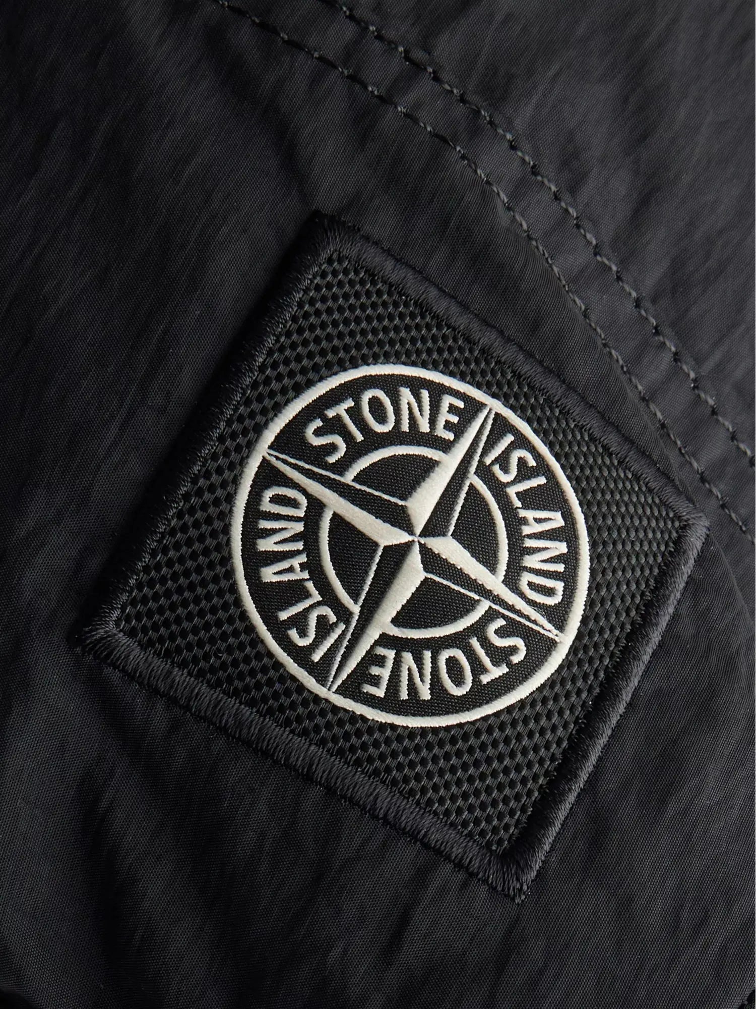 Men's Brand-Patch Zip-Pocket Tote Bag Stone Island