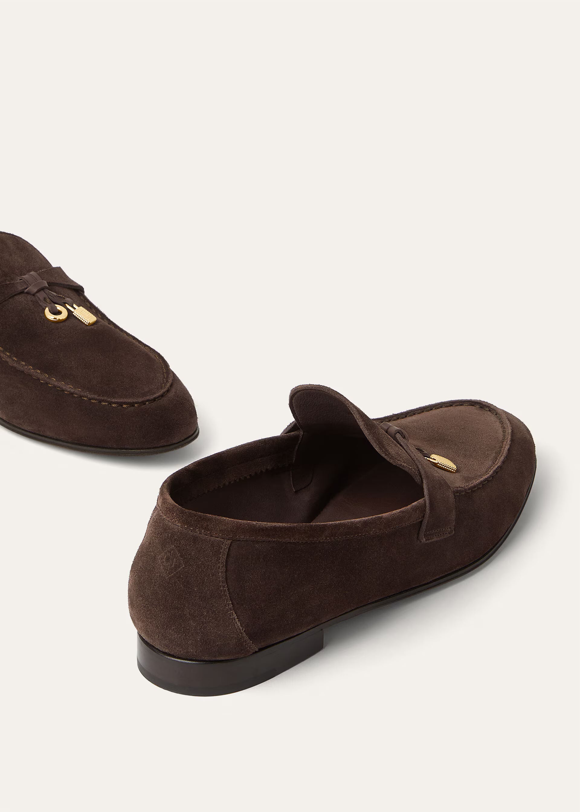 Loro Piana Women's Joan Loafer Cedar Bronze Loro Piana
