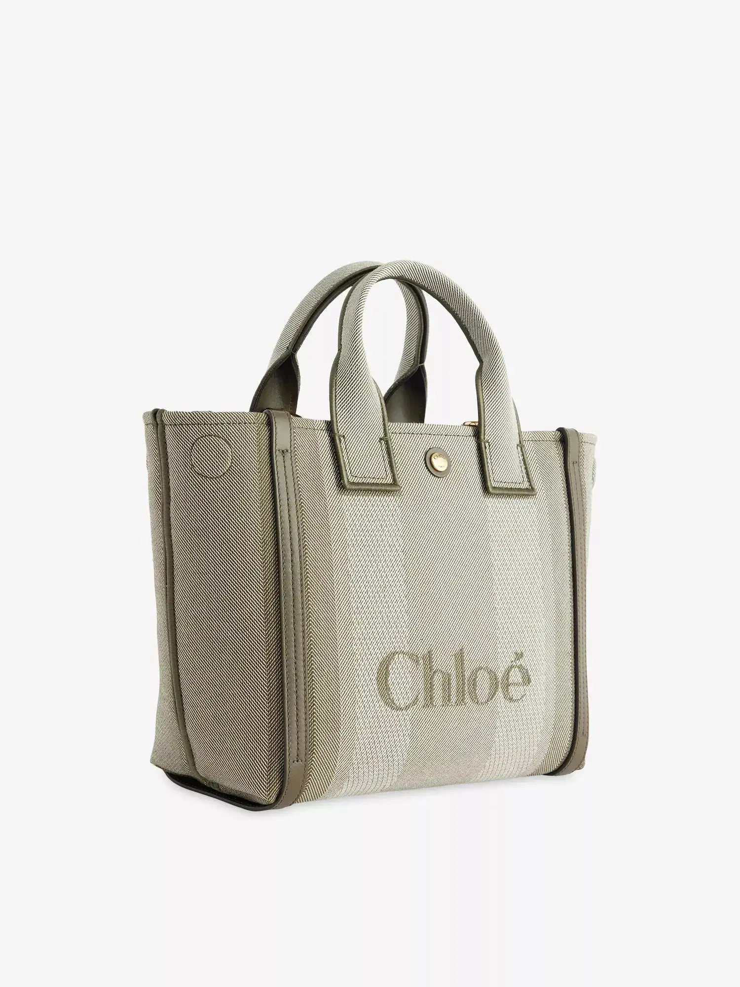 Women's Small Carry Canvas Tote Bag Chloé