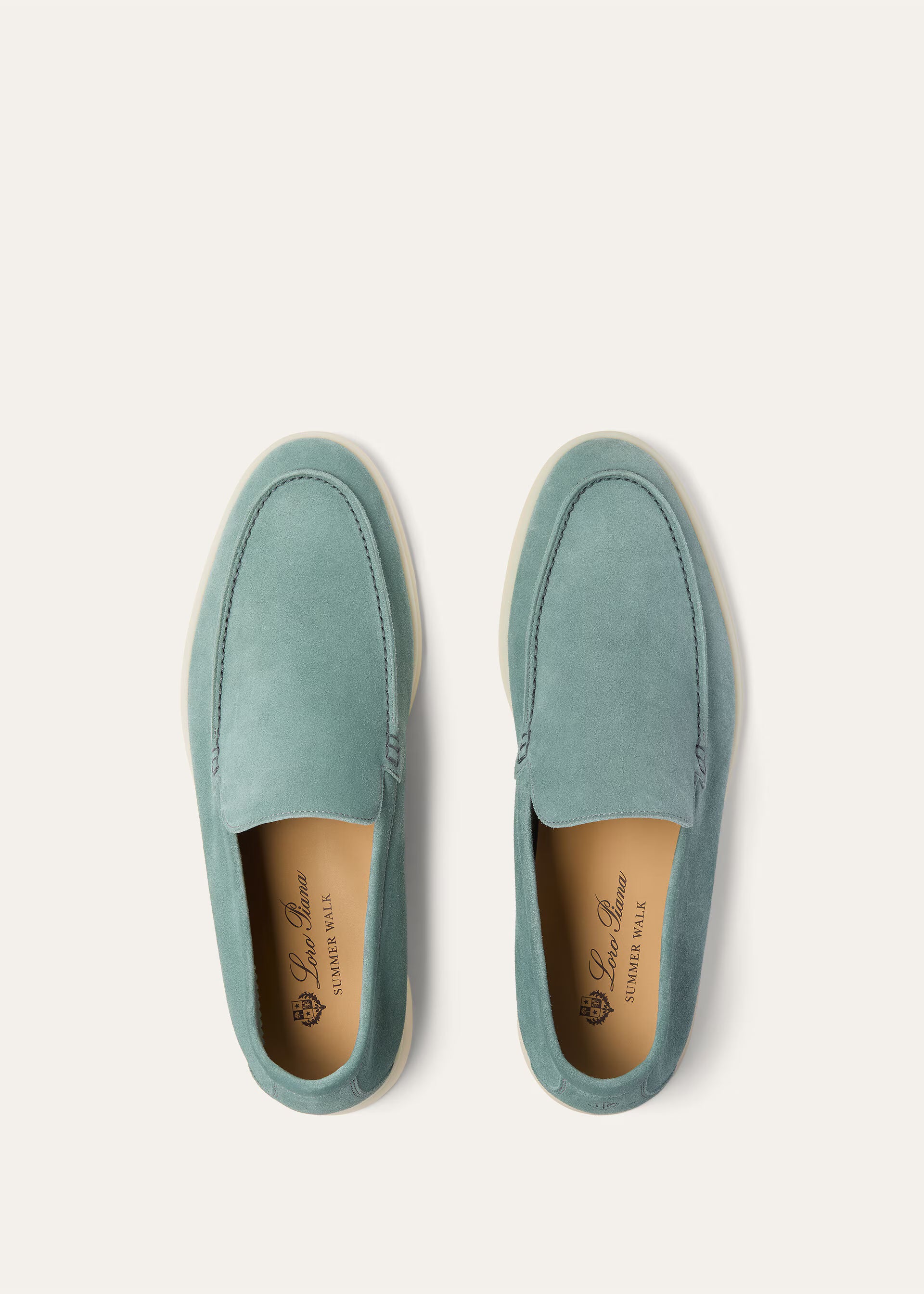 Men's Summer Walk Loafer Pine Cloud Loro Piana