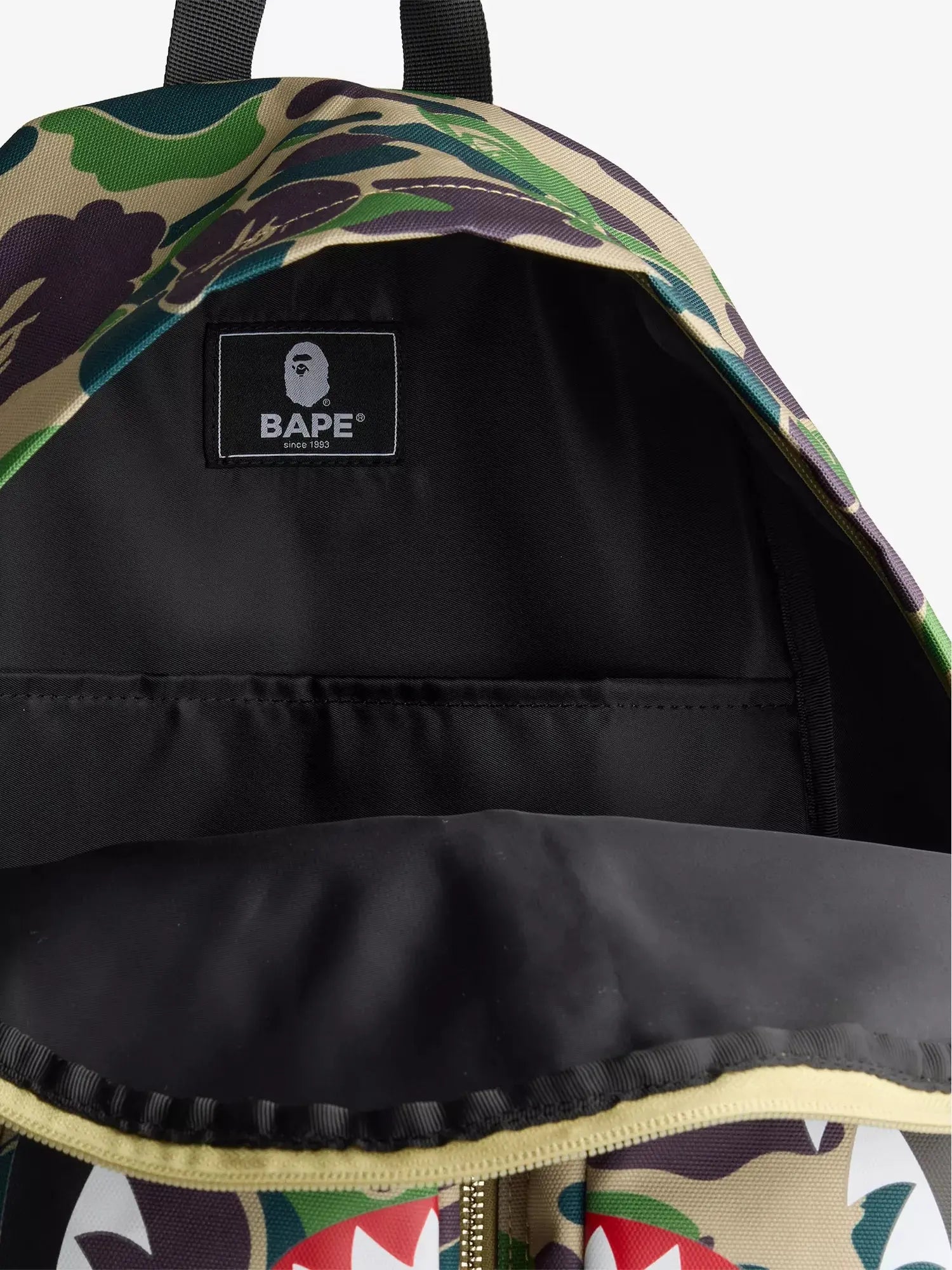 Men's ABC Camo Shark Woven Backpack A Bathing Ape