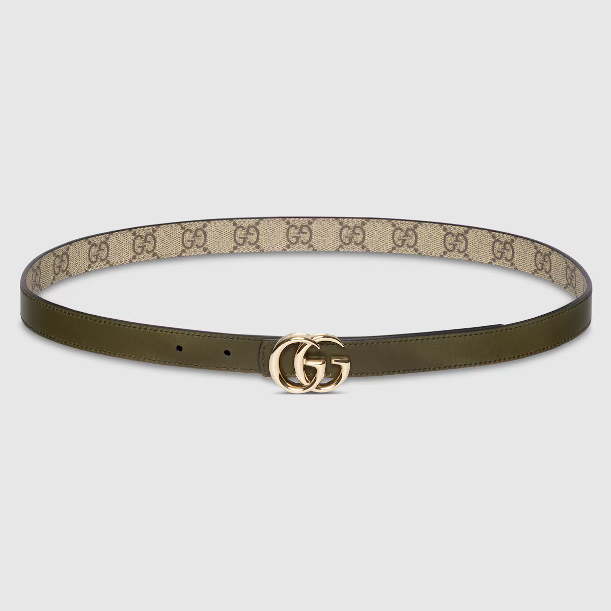 Women's Reversible GG Marmont thin belt 2cm width Gucci