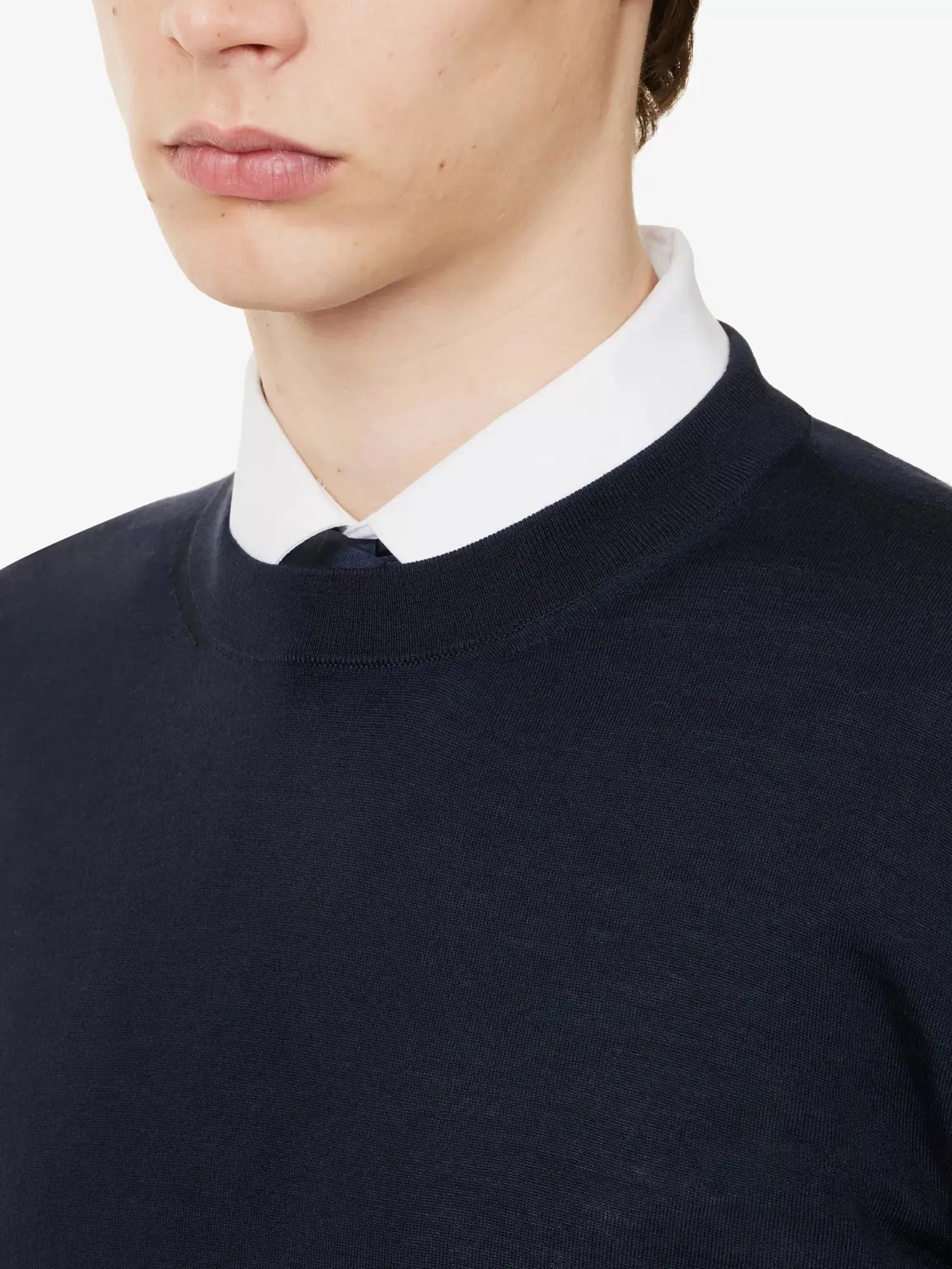 Men's Crewneck regular-fit wool jumper Gucci