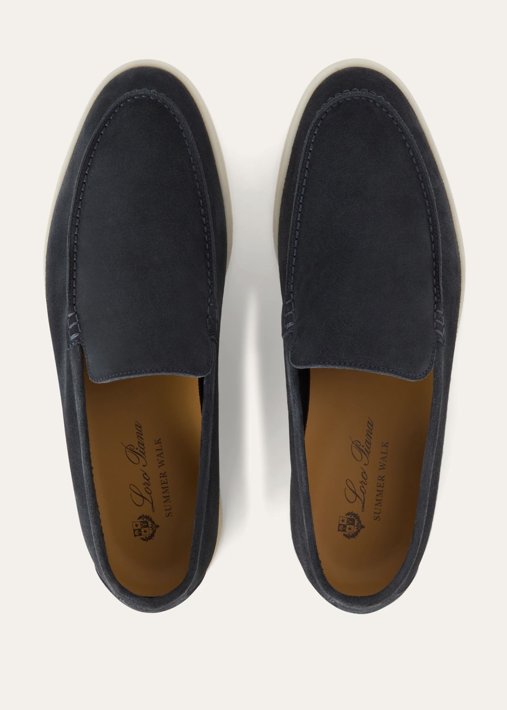 Men's Summer Walk Loafer Classic Blue Loro Piana