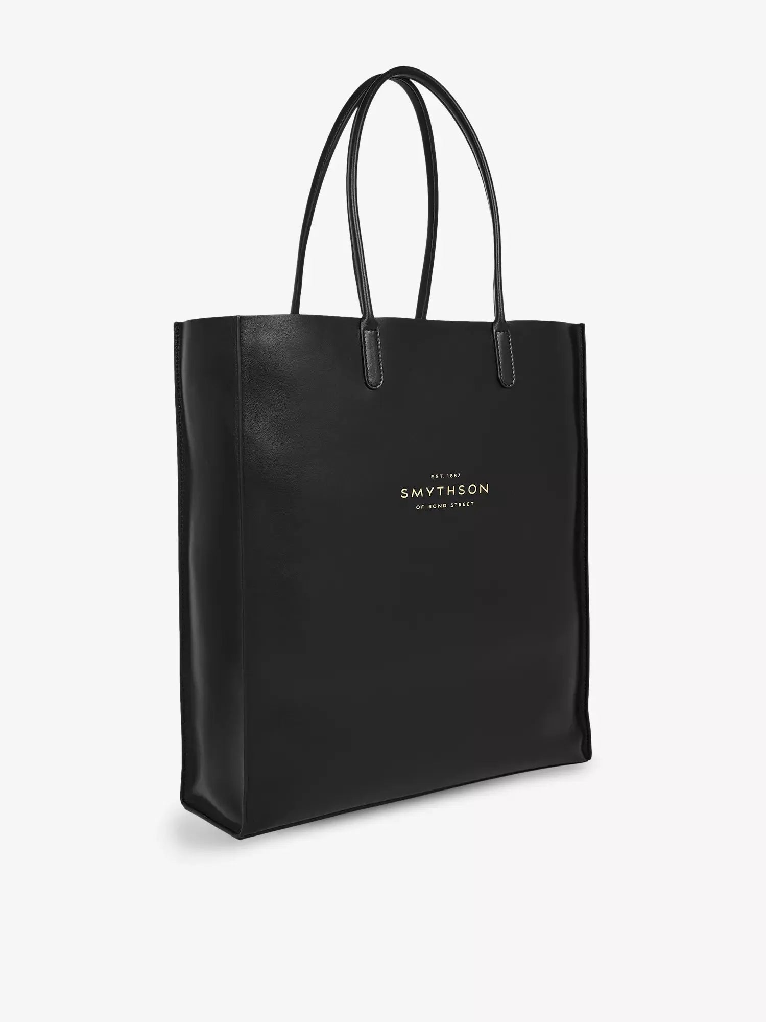 Men's Pavilion Kingly Leather Tote Bag Smythson