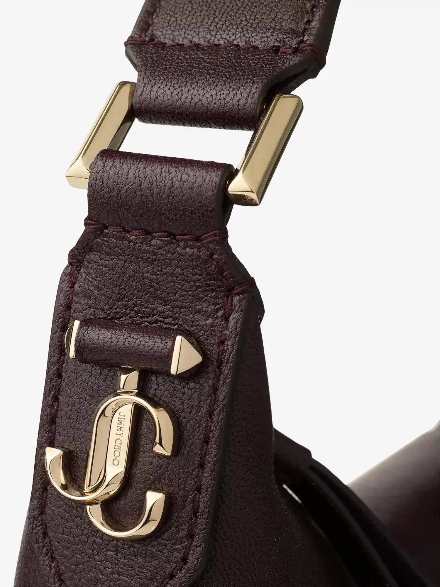 Women's Bar Hobo Small Leather Shoulder Bag Jimmy Choo