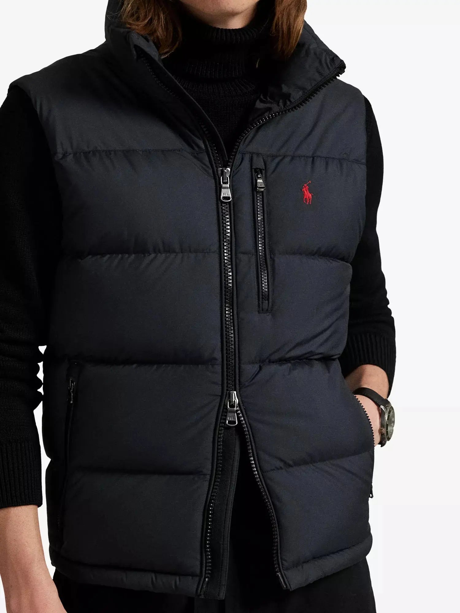 Men's Brand-Embroidered Padded Shell Gilet Polo Ralph Lauren