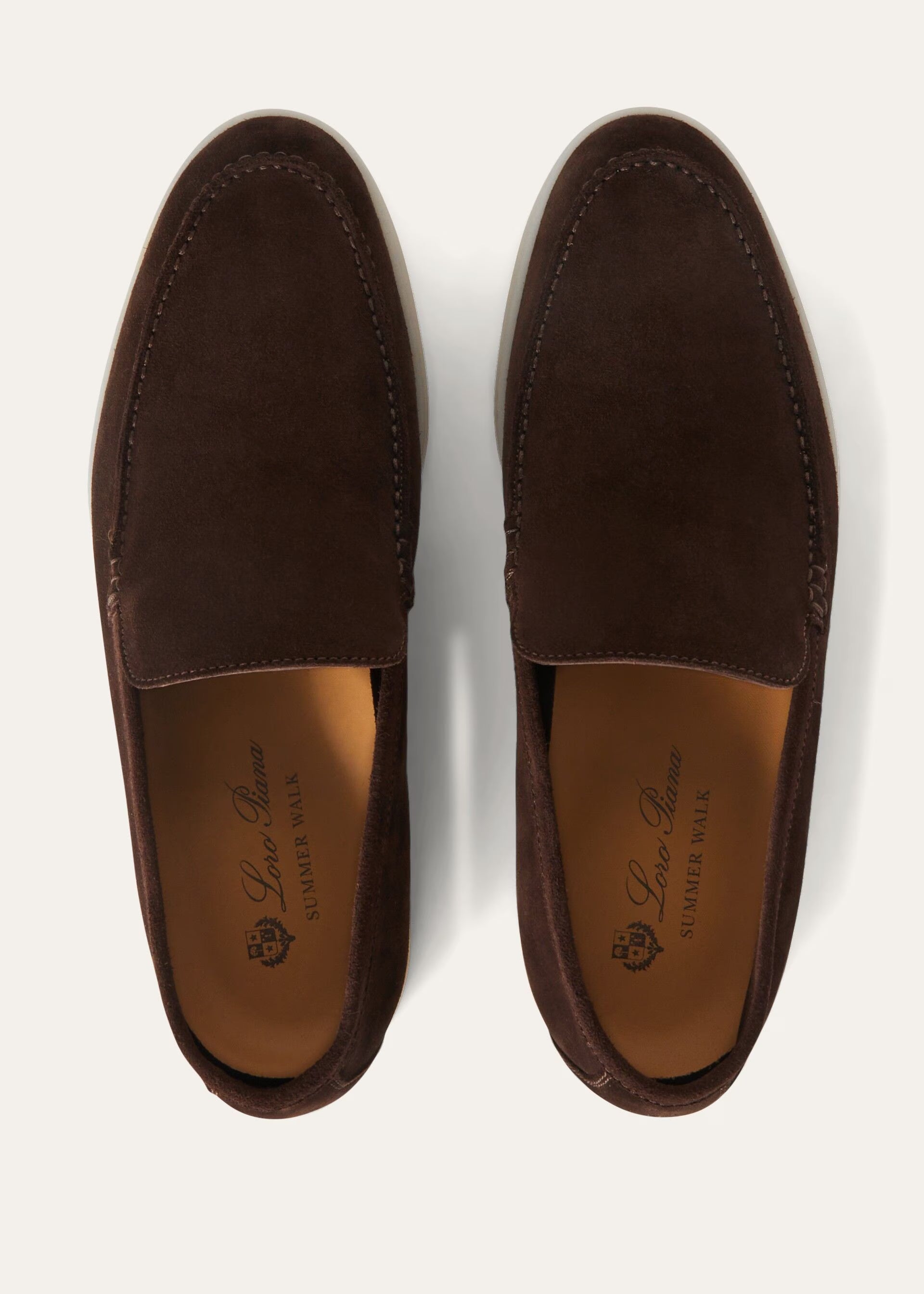 Men's Summer Walk Loafer Chocolate Loro Piana