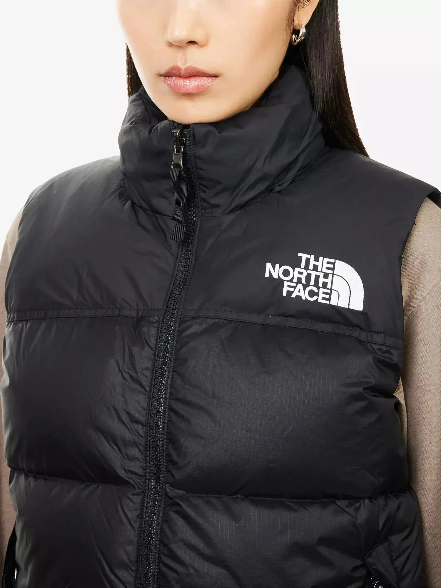Women's 1996 Retro Nuptse Hooded Shell-Down Vest The North Face