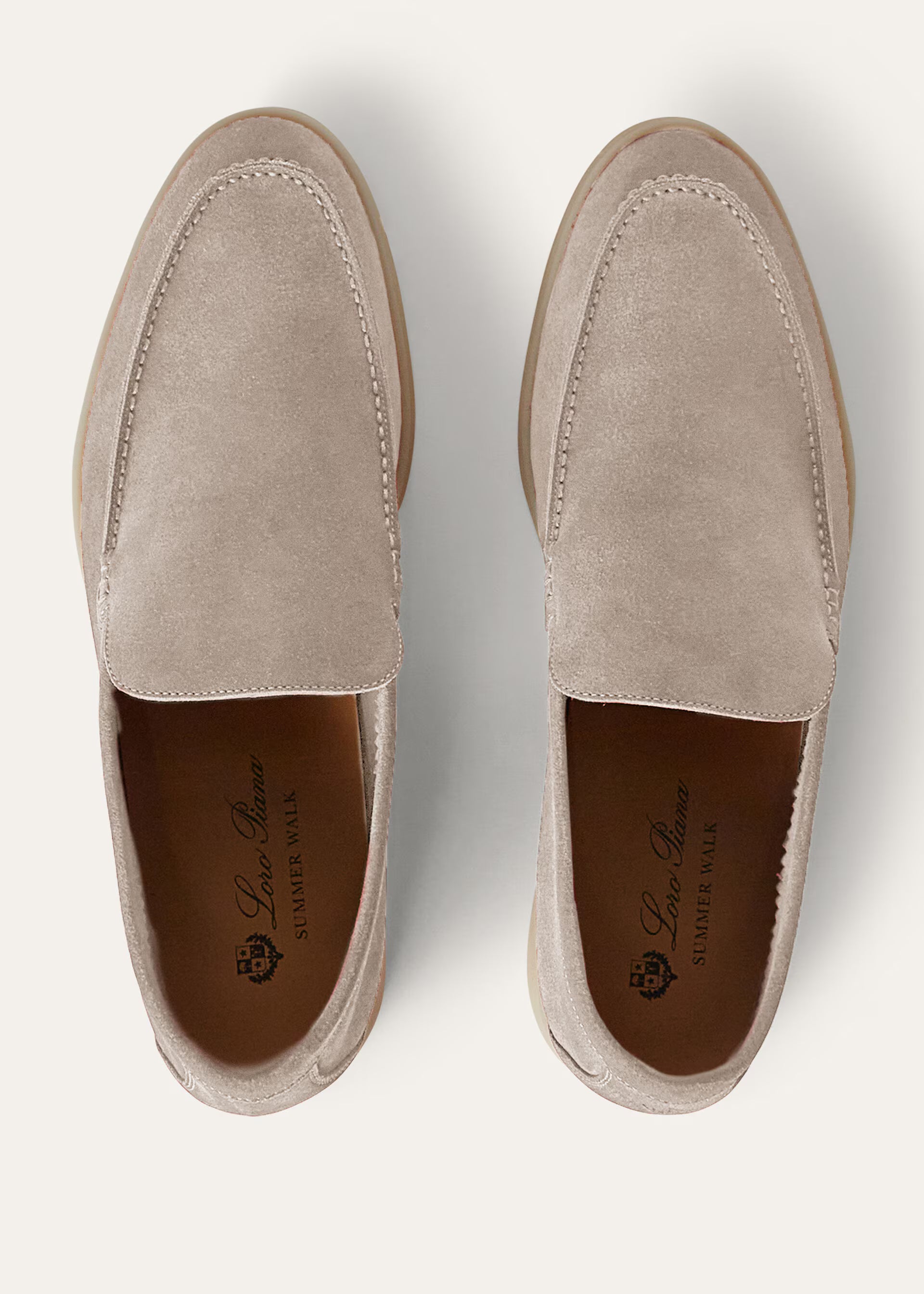 Men's Summer Walk Loafer Classic Beige Loro Piana