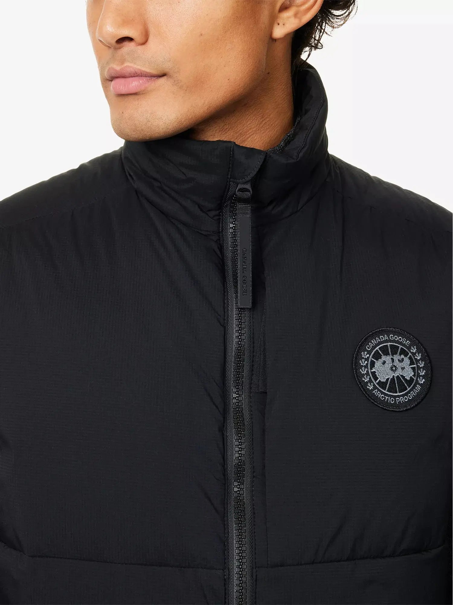 Men's Lodge High-Neck Shell-Down Vest Canada Goose