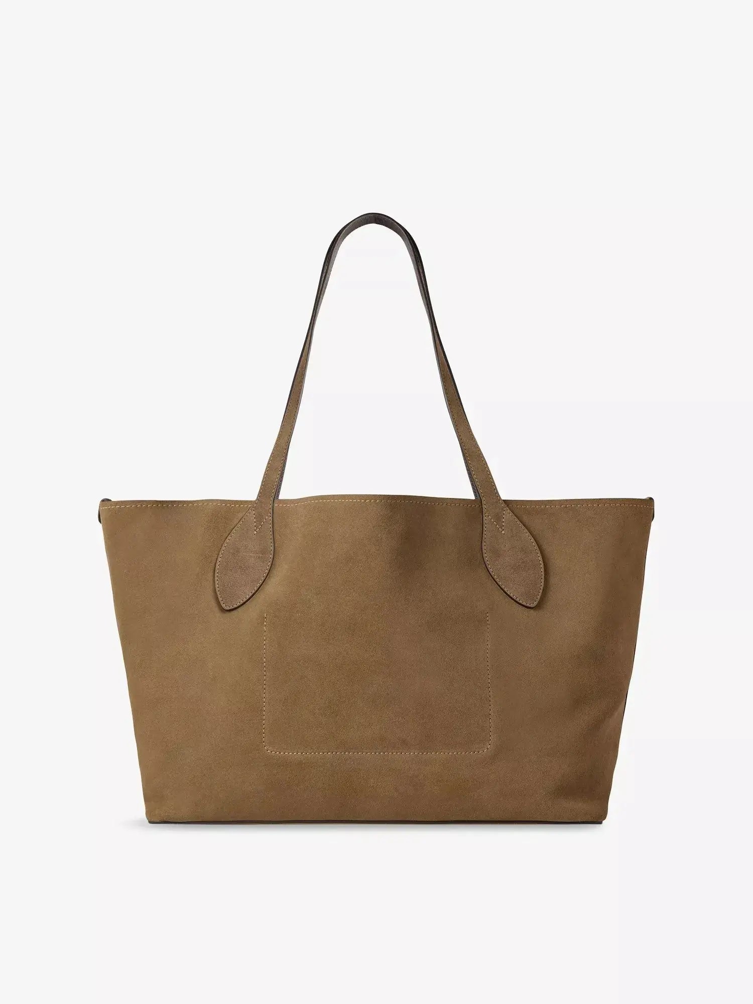 Women's Small Tree Suede Tote Bag Mulberry
