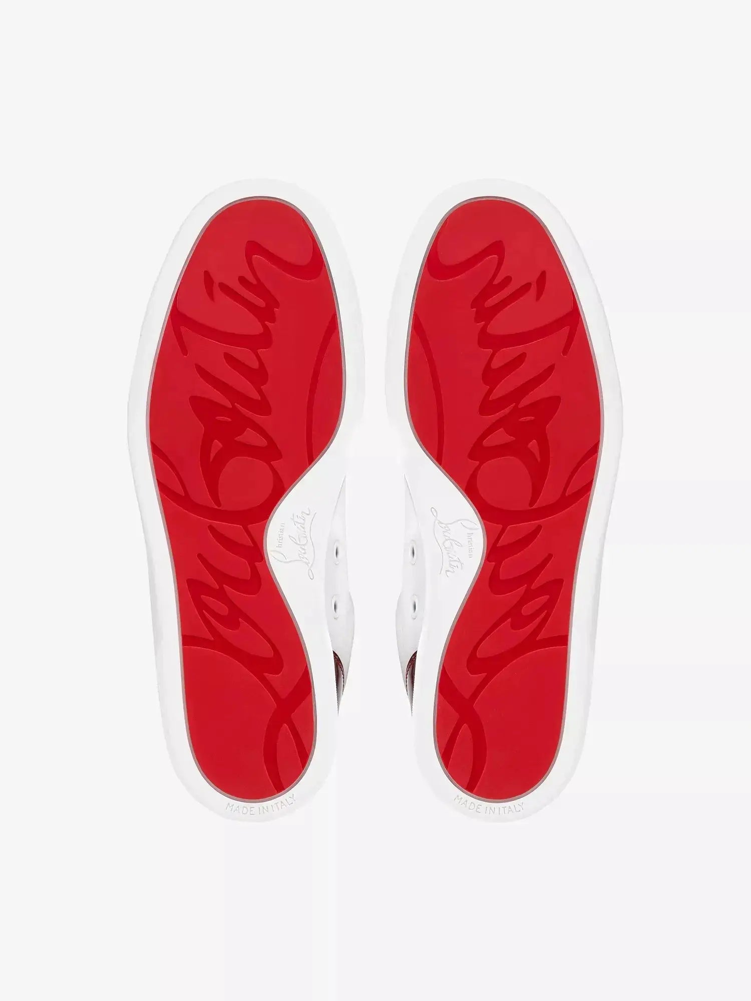Women's Fun Louise Junior Leather Low-Top Trainers Christian Louboutin